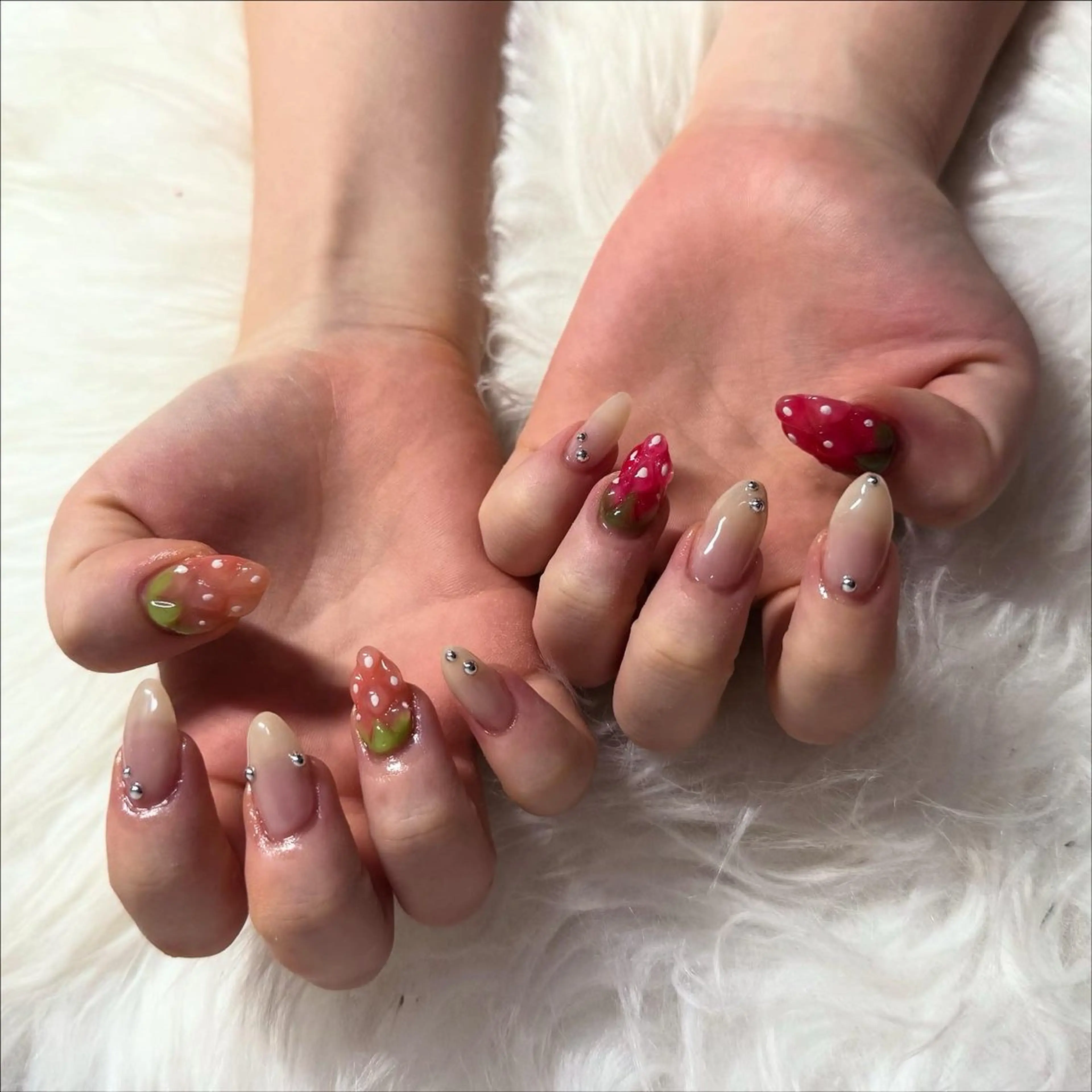 ロング ハンドネイル mao .のネイルデザイン