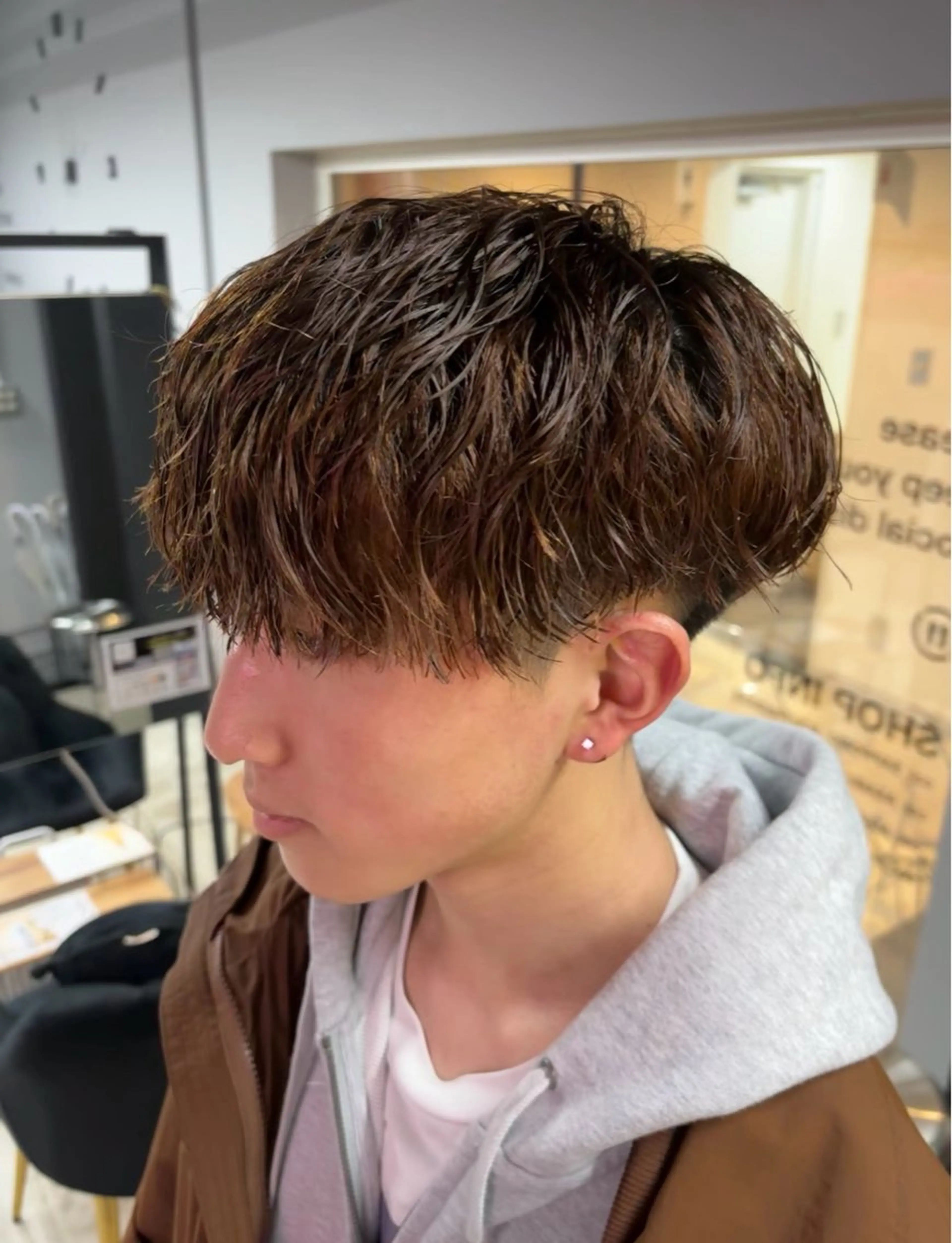 ショート パーマ カット パーマ 札幌パーマ 髪質改善/後藤海音のヘアスタイル