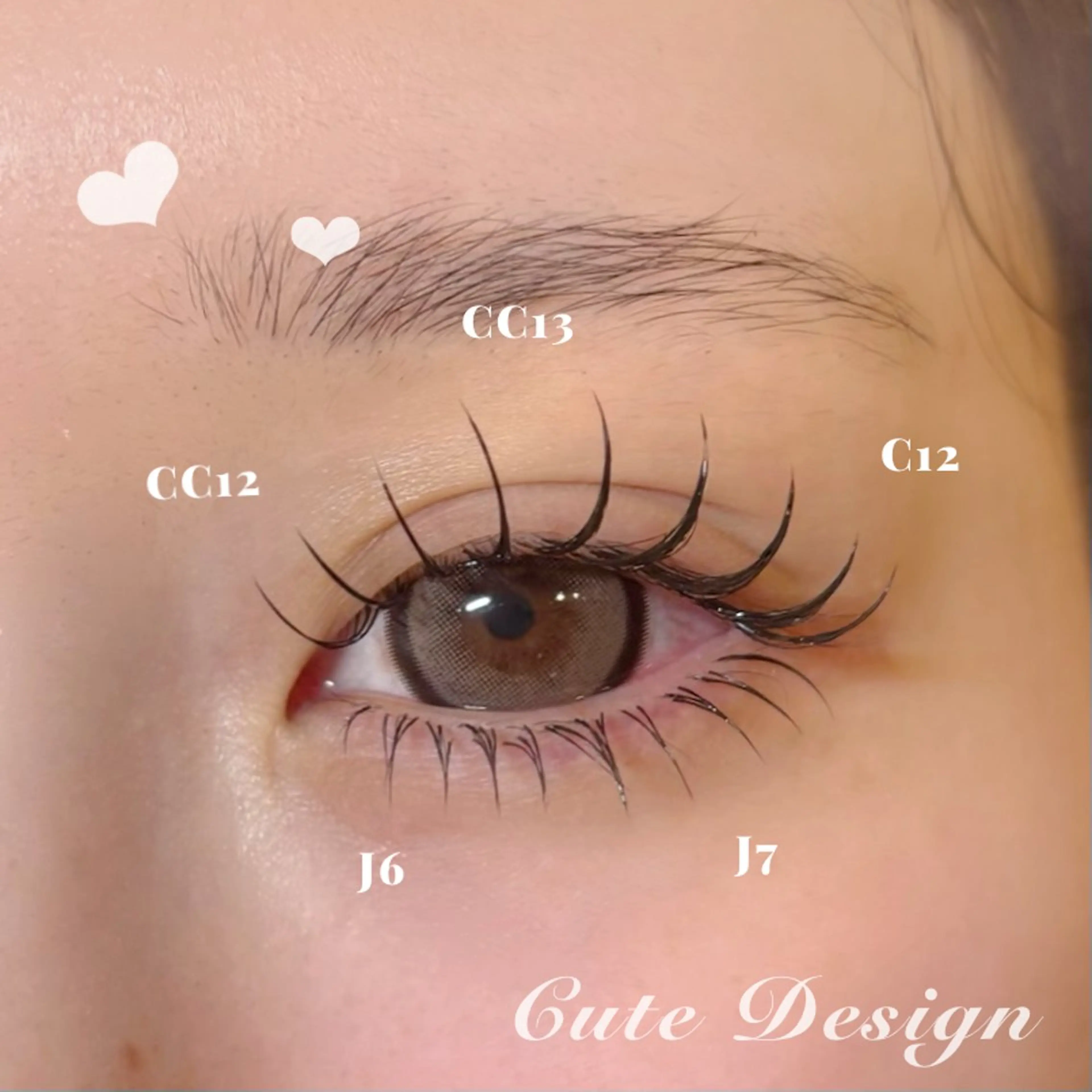 マツエク・マツパ nicott lash 大石のマツエク・マツパデザイン