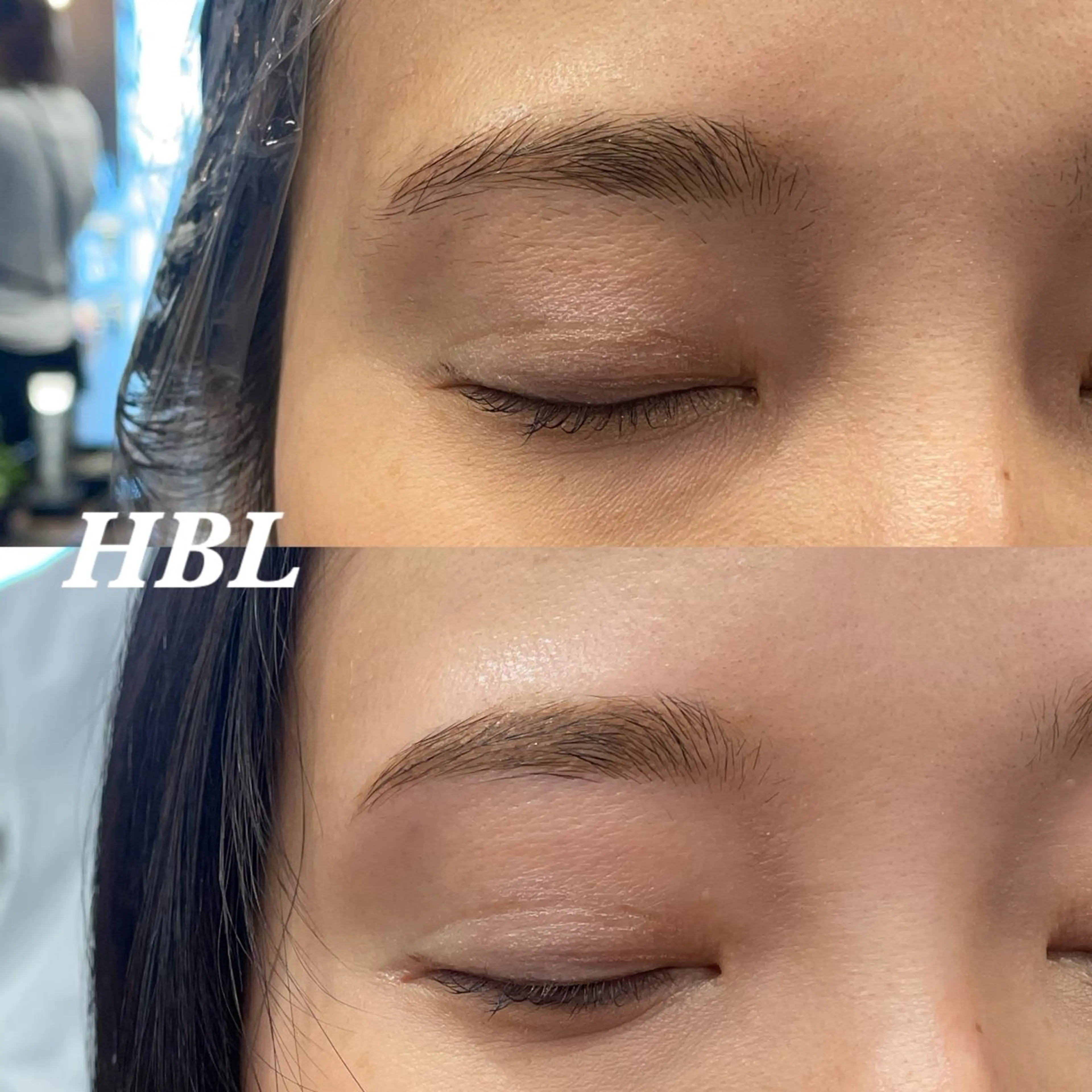 メンズ アイブロウ ハリウッドブロウリフト 眉毛ワックス脱毛 暖色/ハイトーン/ カラー/HBLのヘアスタイル