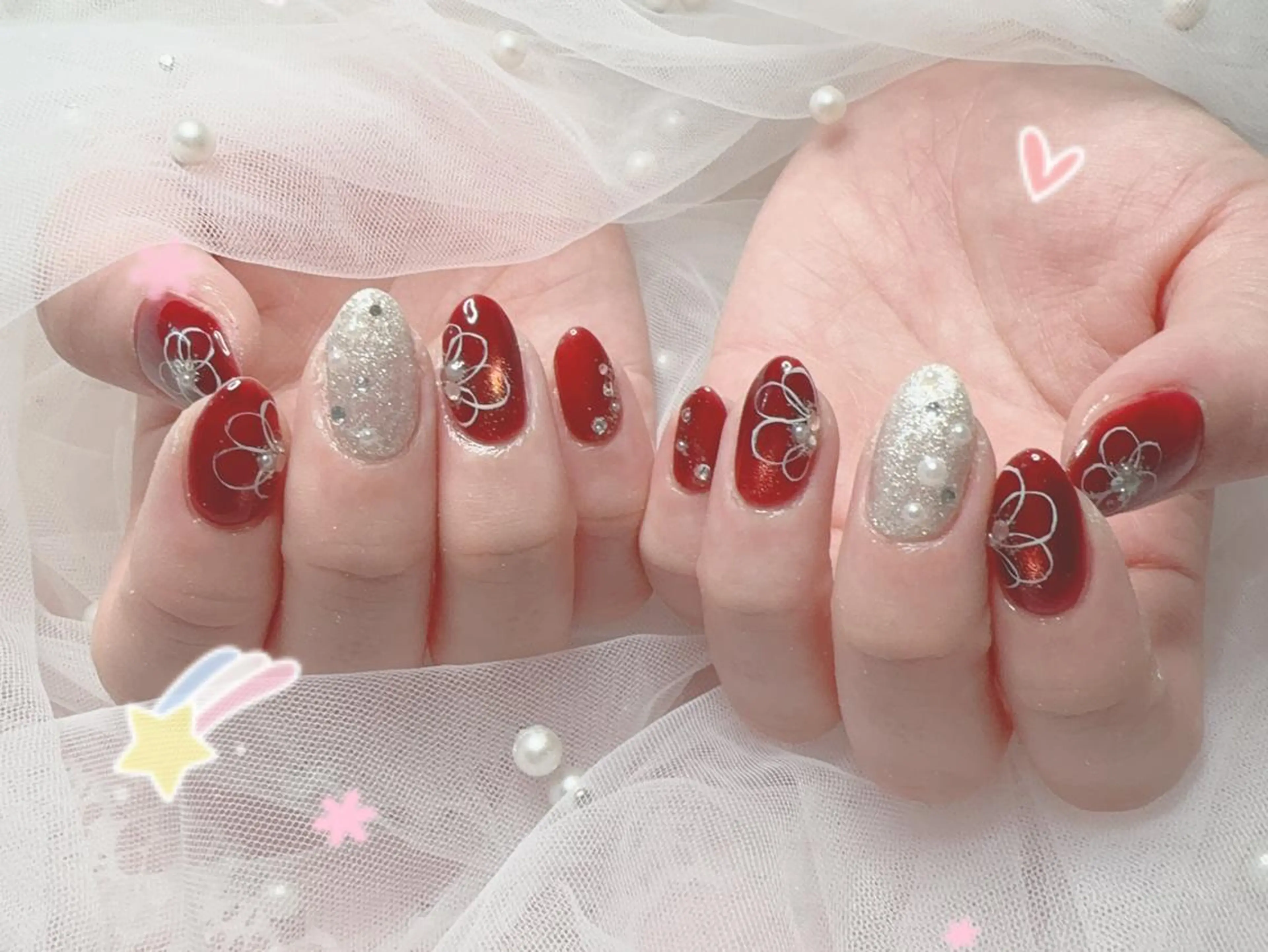 ネイル ハンドネイル 🎀シズカ nail🎀のネイルデザイン