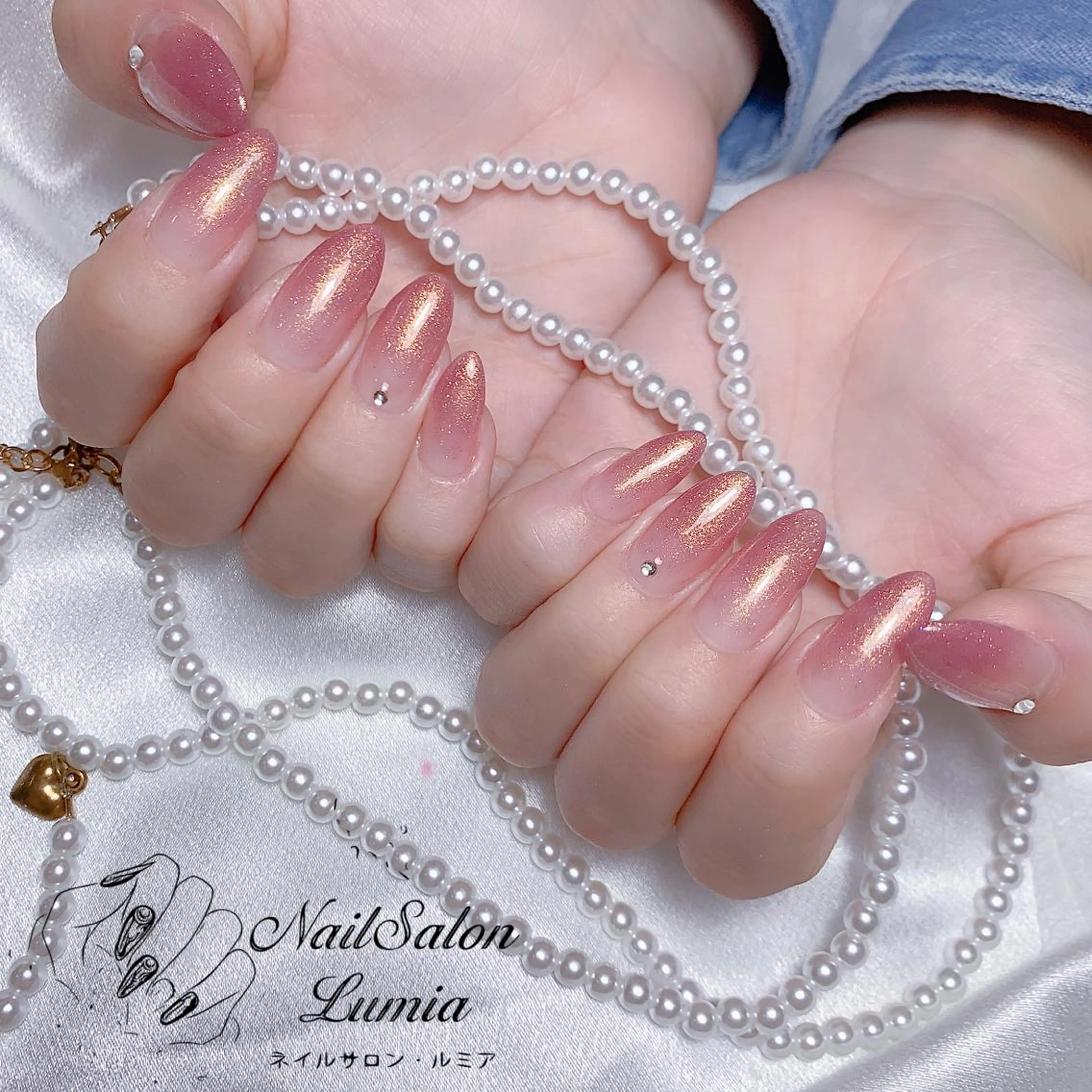 ネイル ハンドネイル ネイルサロン ルミア Lumia 店長のネイルデザイン