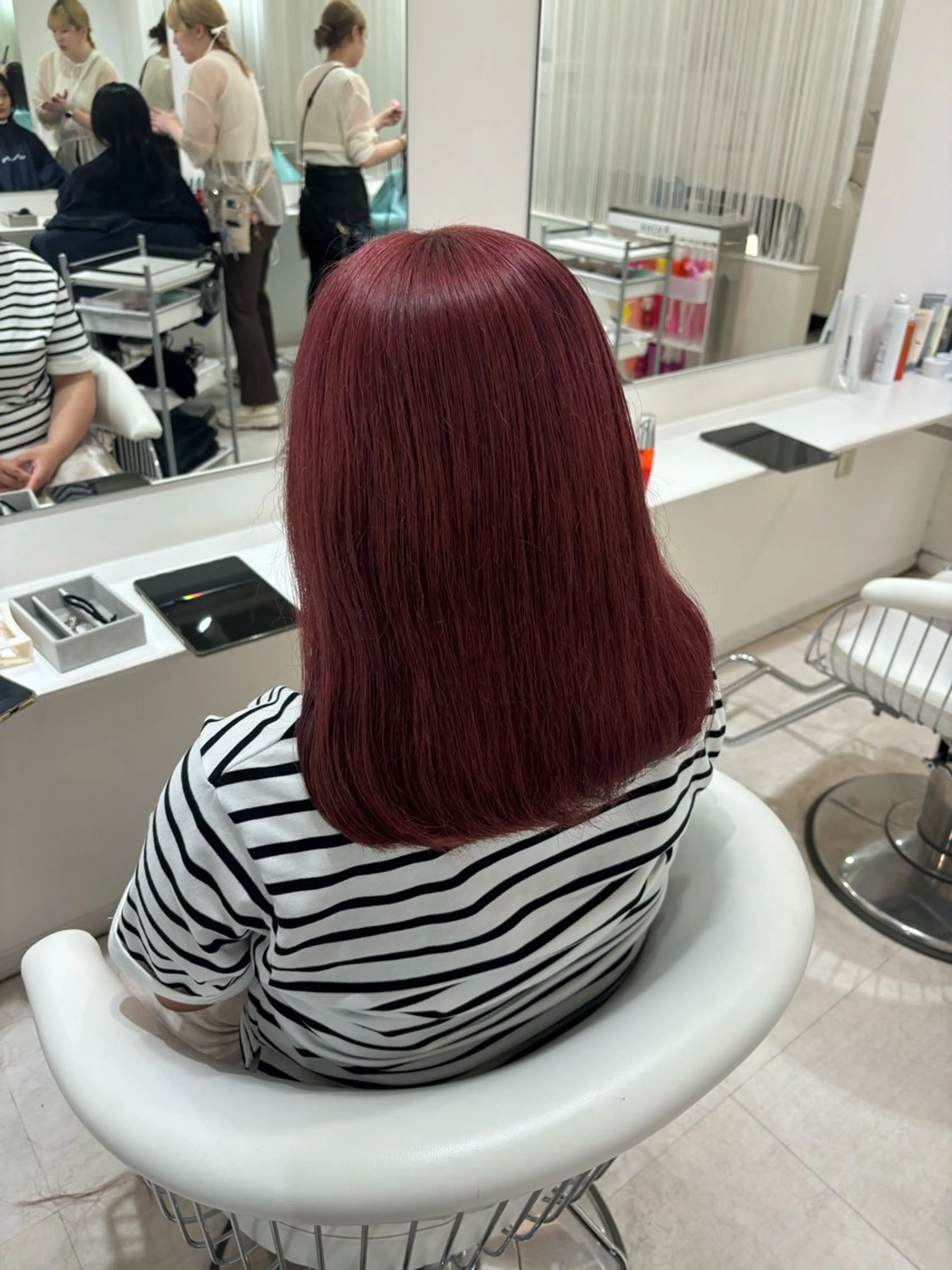 セミロング カラー 今井 愛歩のマツエク・マツパデザイン