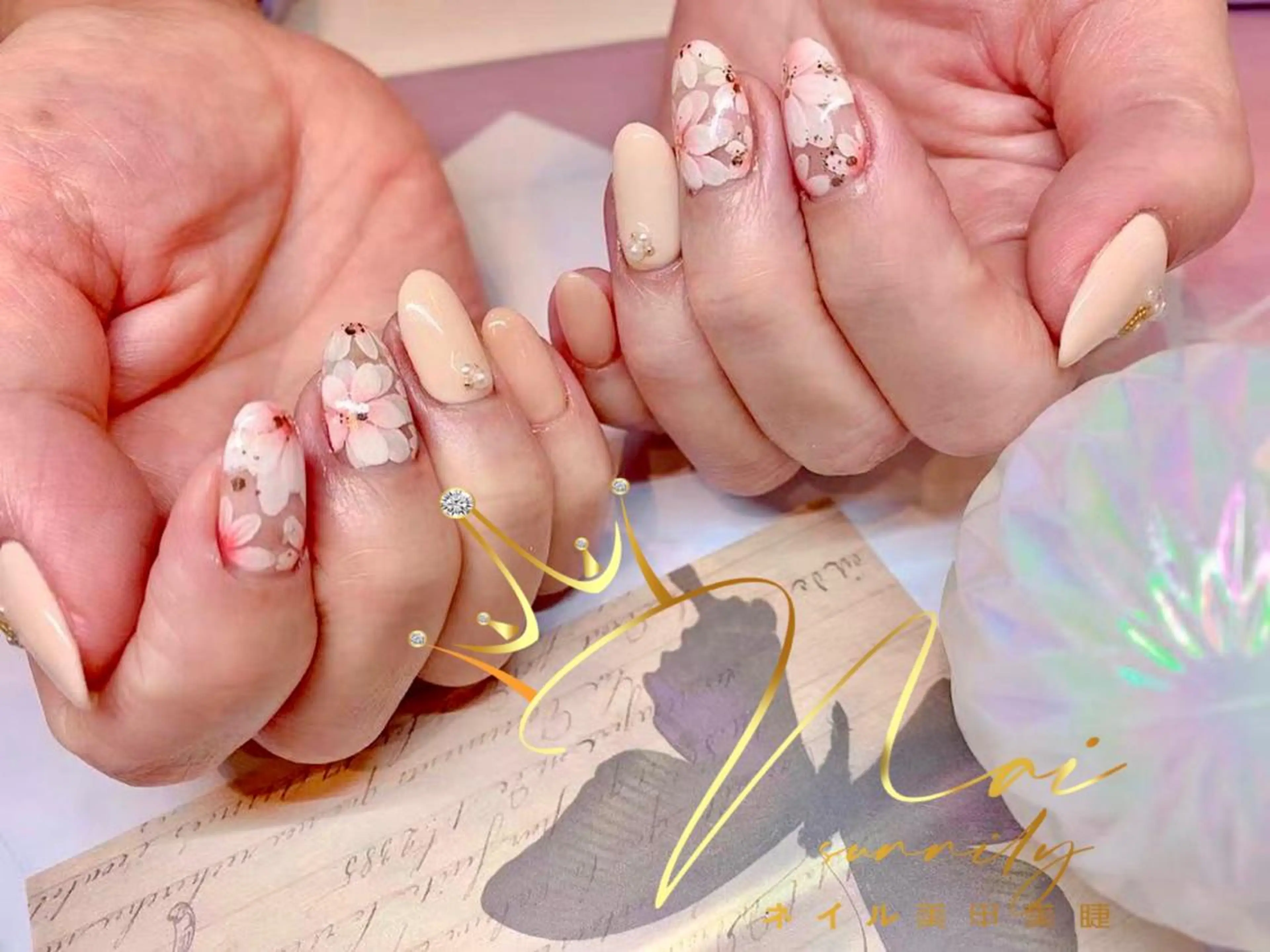 ネイル 長さだし専門店 M2　rikaのネイルデザイン