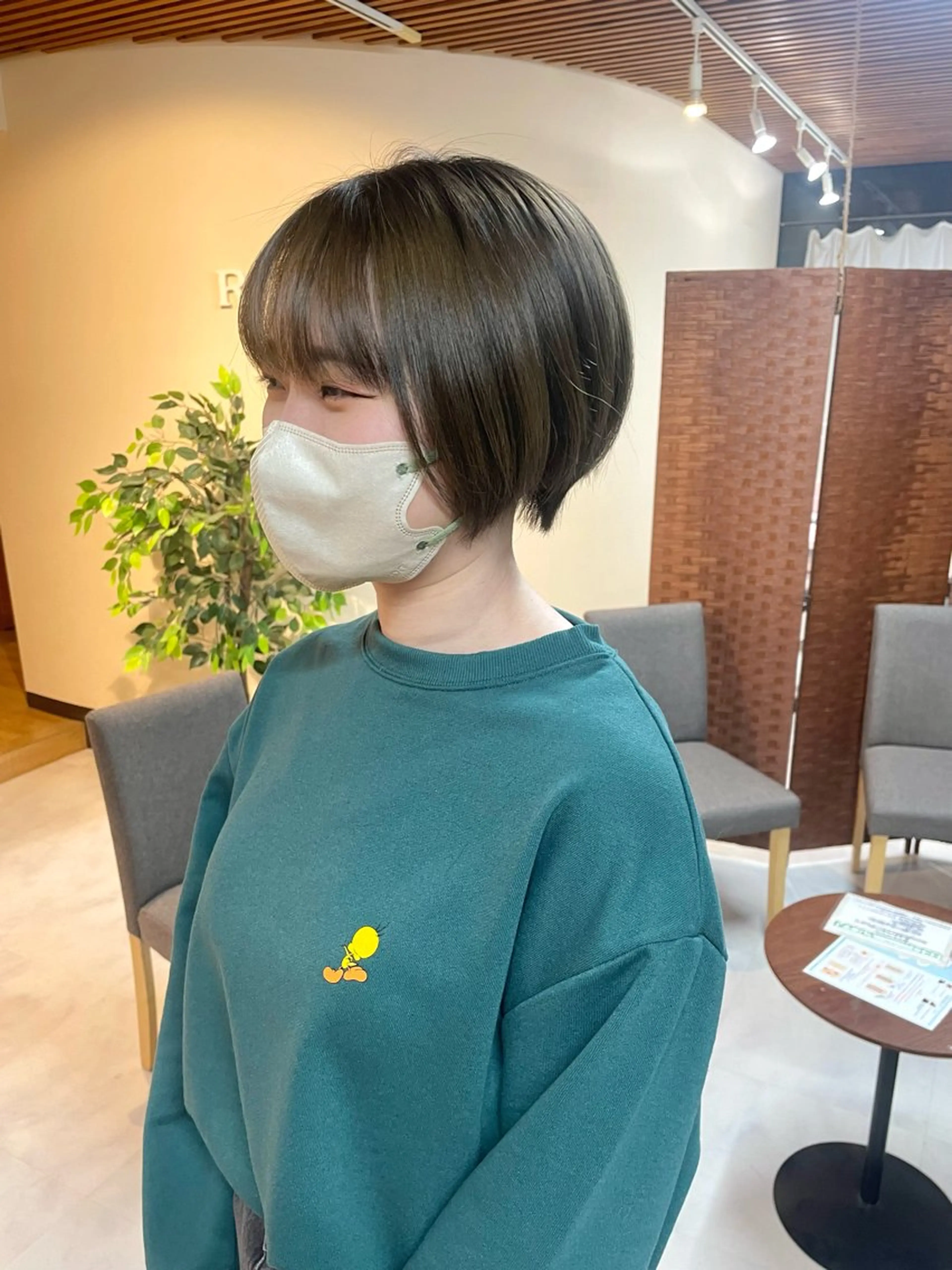 ショート ショートボブ ボブ ショートヘア 宮本 いぶきのヘアスタイル