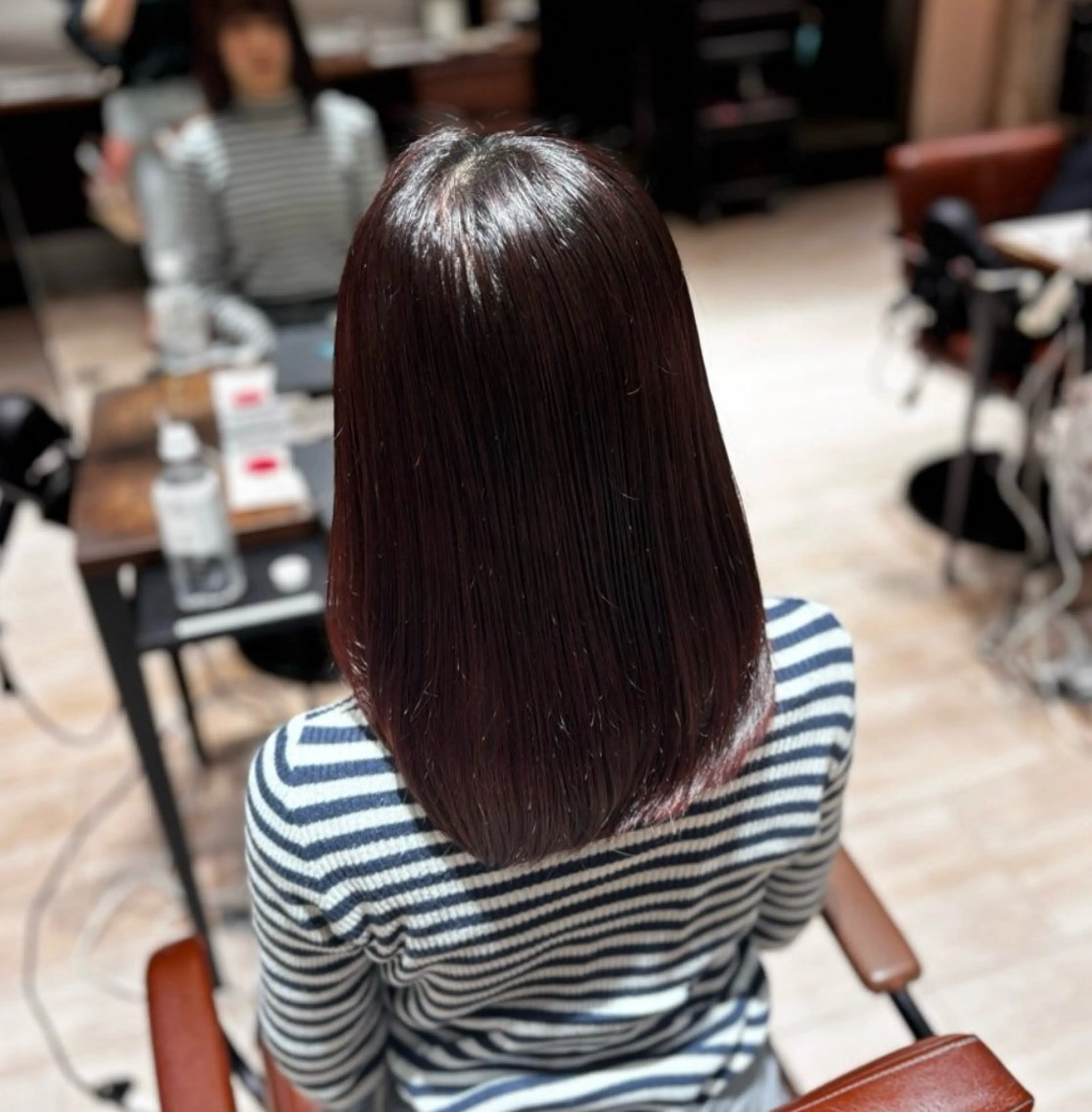 セミロング カラー 🎀韓国ヘア🎀 𝓡𝓲𝓷𝓱𝓪のヘアスタイル