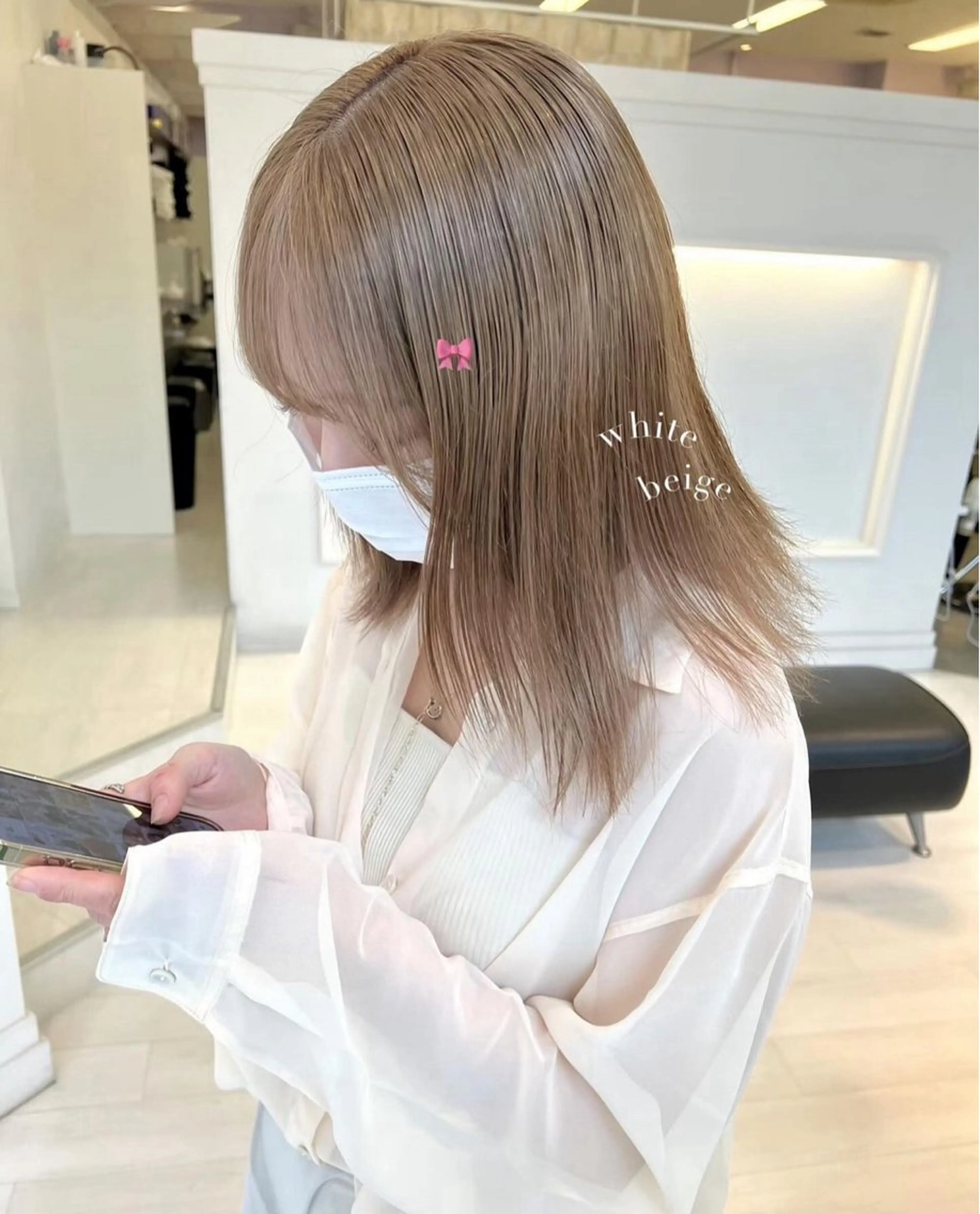 U25.ご新規様メニュー🪞🪄【 ケアブリーチ 】+【 カット‪✂︎‬ 】の写真