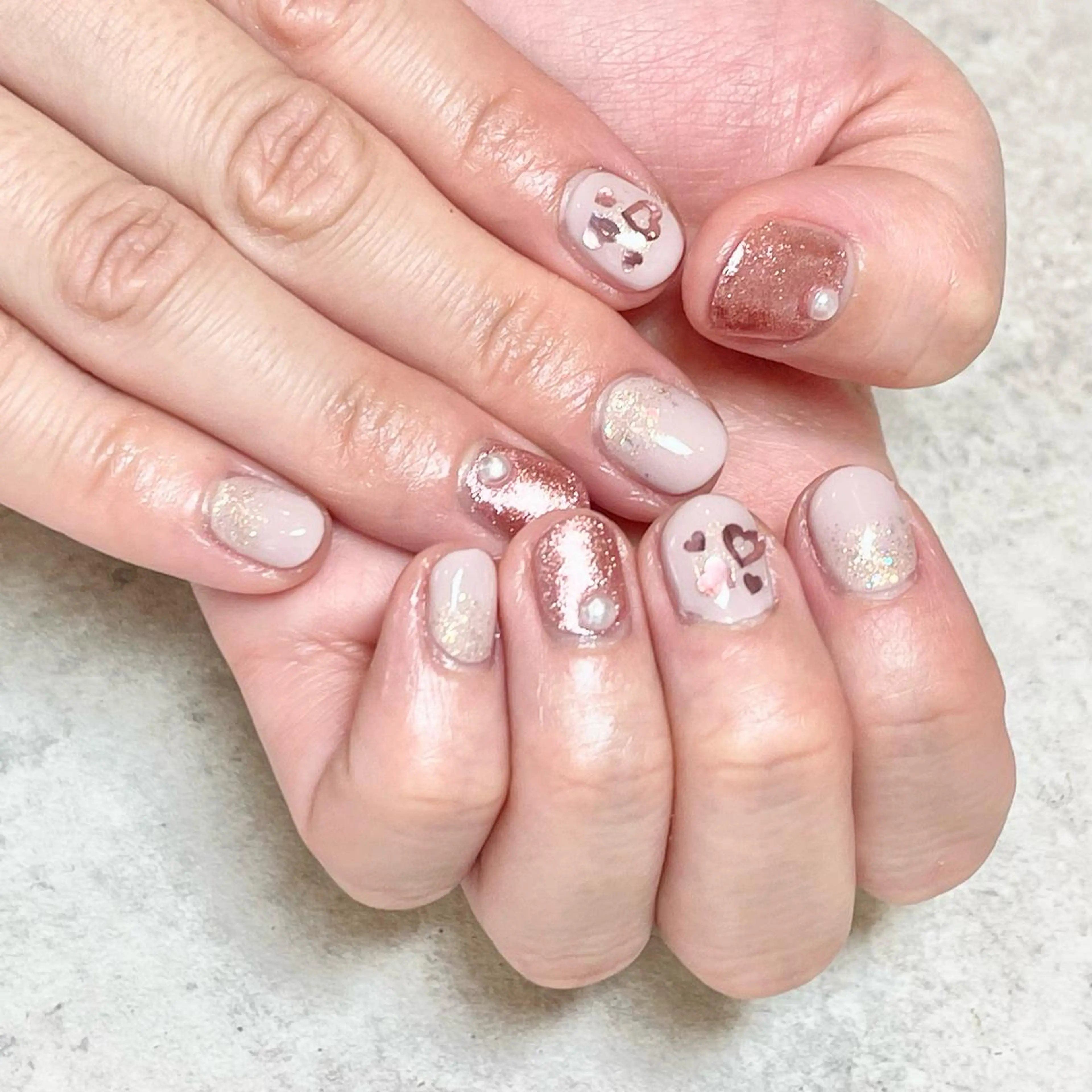 ネイル バレンタイン CHOUETTE所属・CHOUETTE Shioriのネイルデザイン