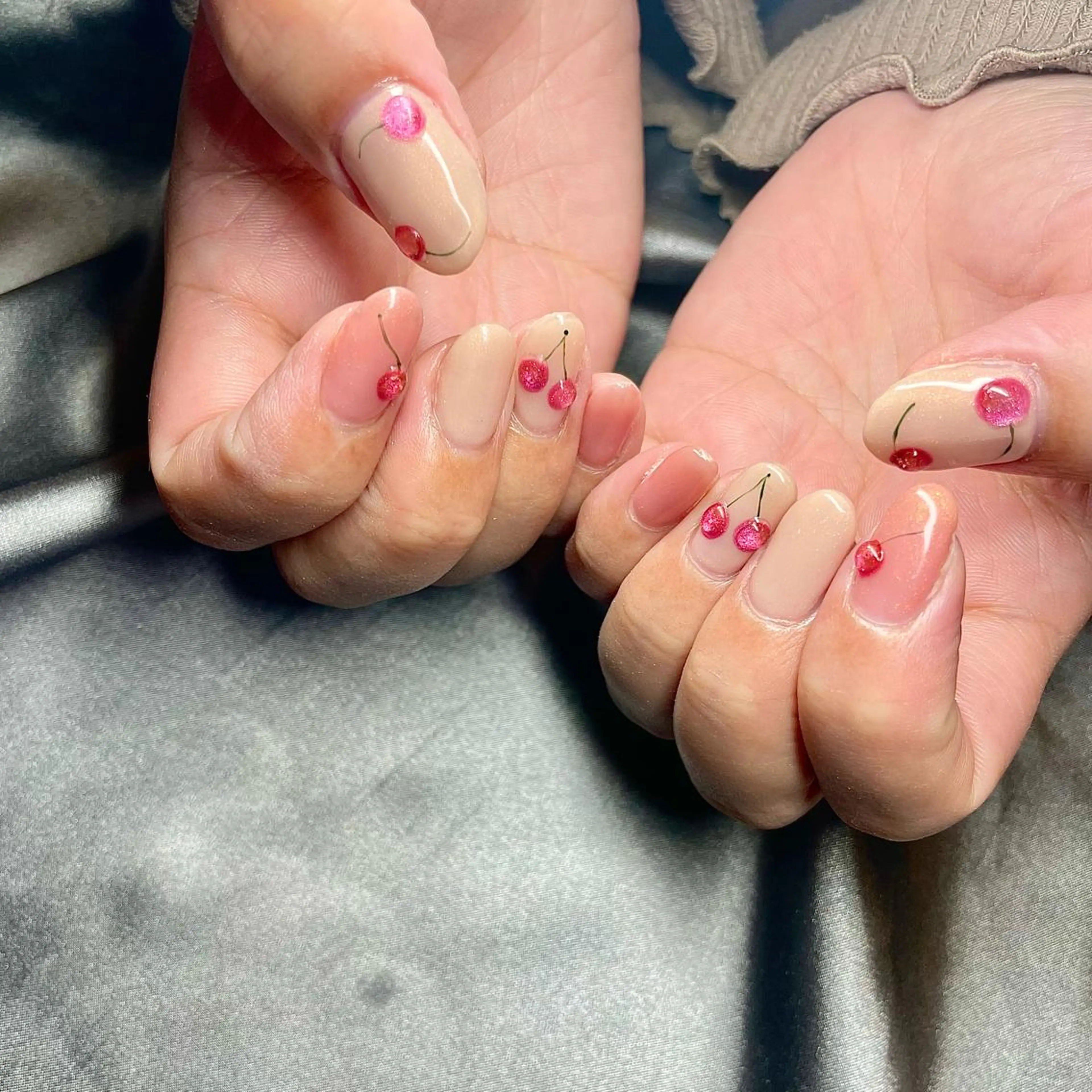 ミディアム カラー パーマ ヘアアレンジ メンズ キッズ ネイル マツエク・マツパ アイブロウ nail&eye Aoのマツエク・マツパデザイン