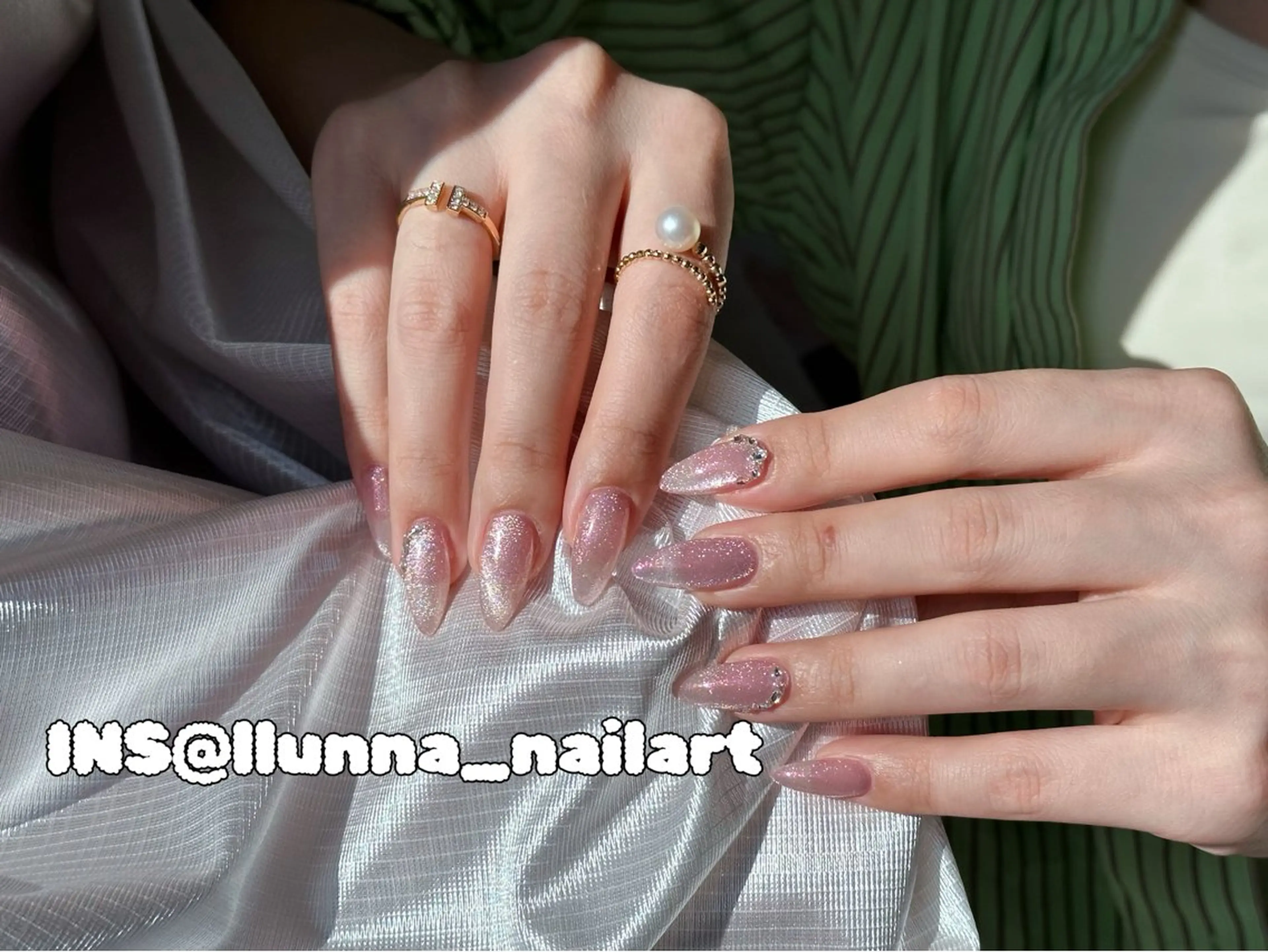 💗マグネットネイル💗の写真