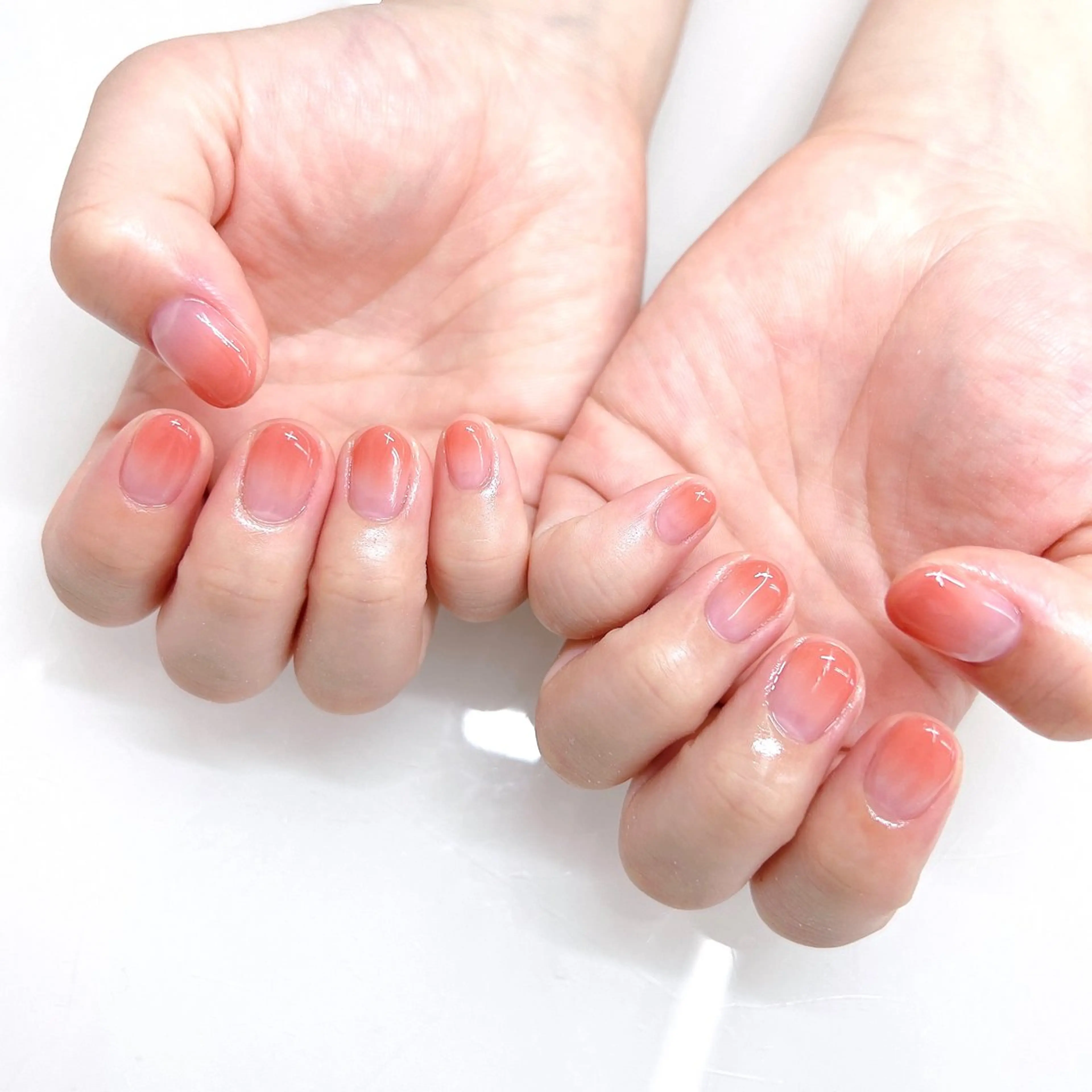 ネイル ジェルネイル 韓国ネイル 持ち込み ニュアンスネイル パラジェル -nail salon-Reward所属・nail salon Rewardのネイルデザイン