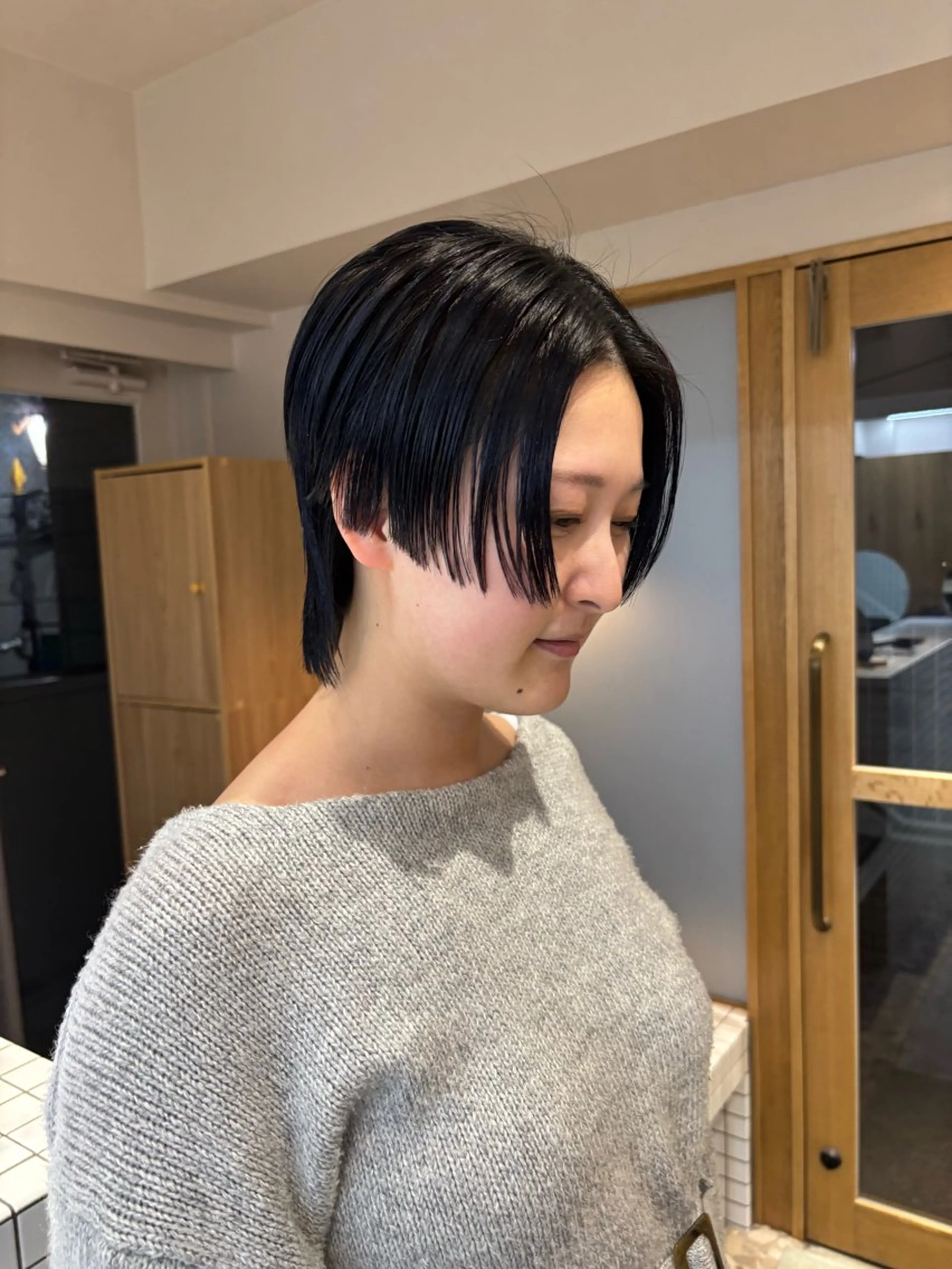 ショート ショートヘア ウルフカット ボブ／ショート／ ももかのヘアスタイル