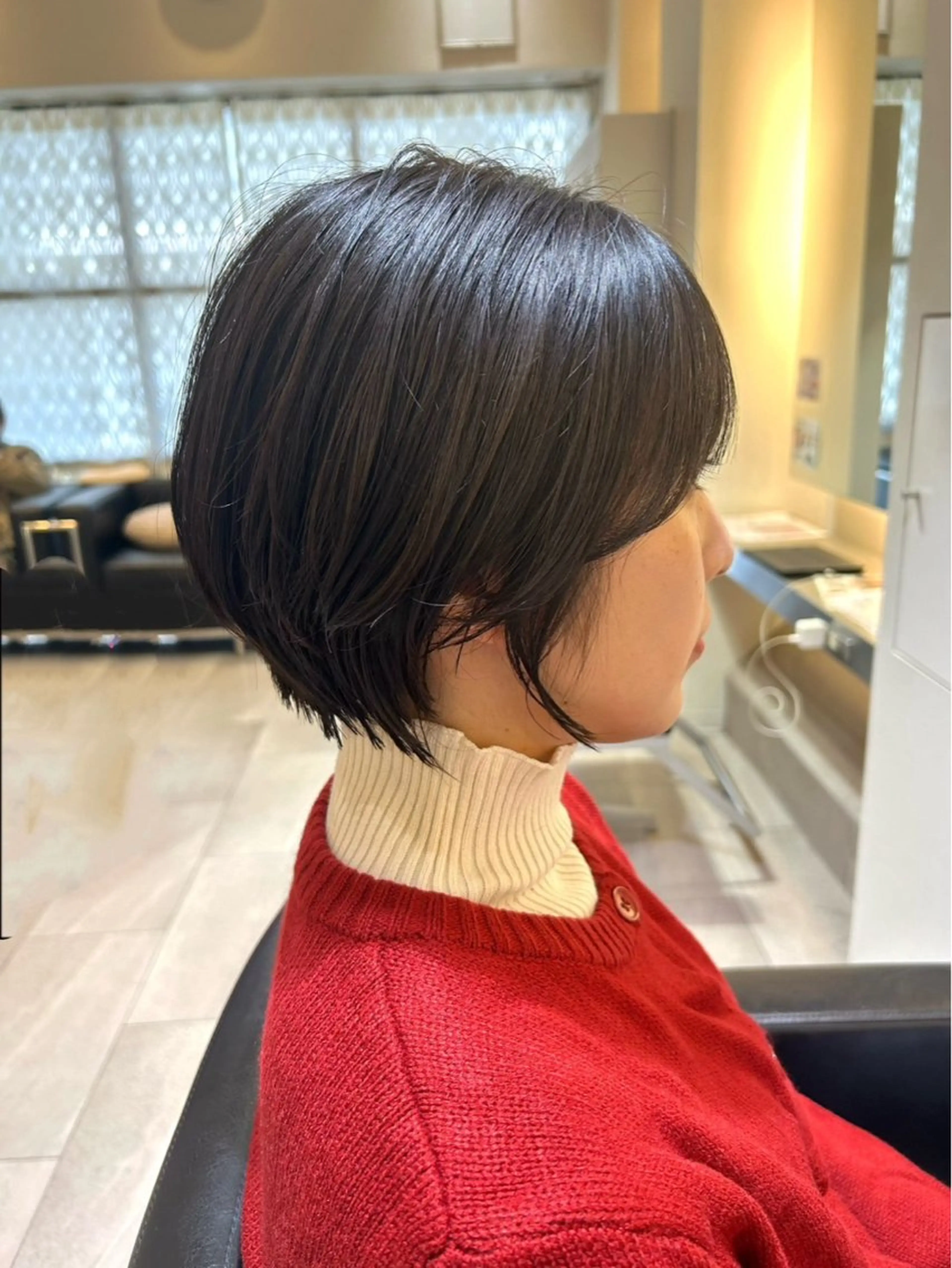 ショート 中野 栞里のヘアスタイル