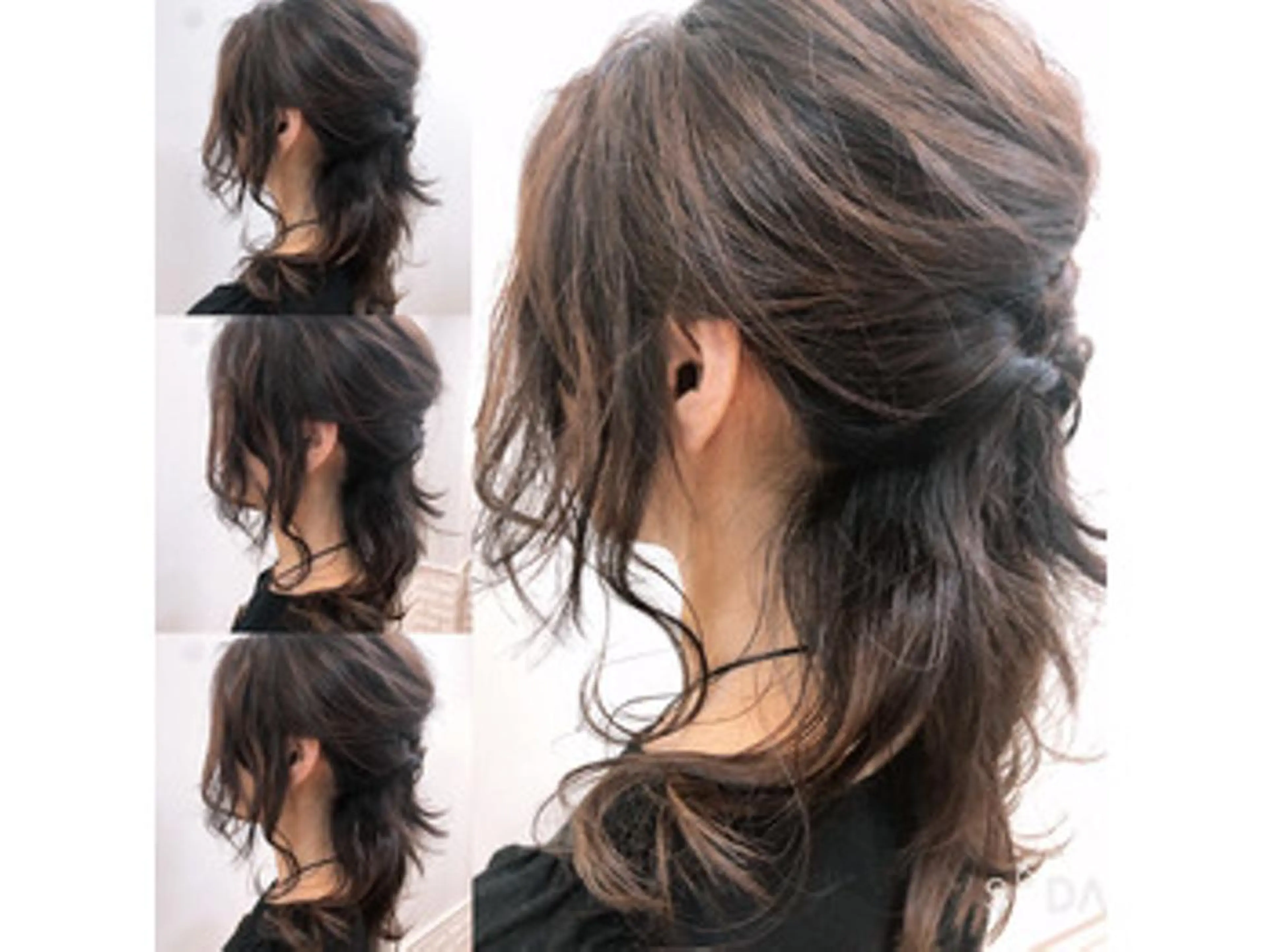 ミディアム ヘアアレンジ ミディアムパーマ アッシュ ボブ くせ毛 ハイライト カットが得意✨ 川元裕範（ヒロノリ）のヘアスタイル