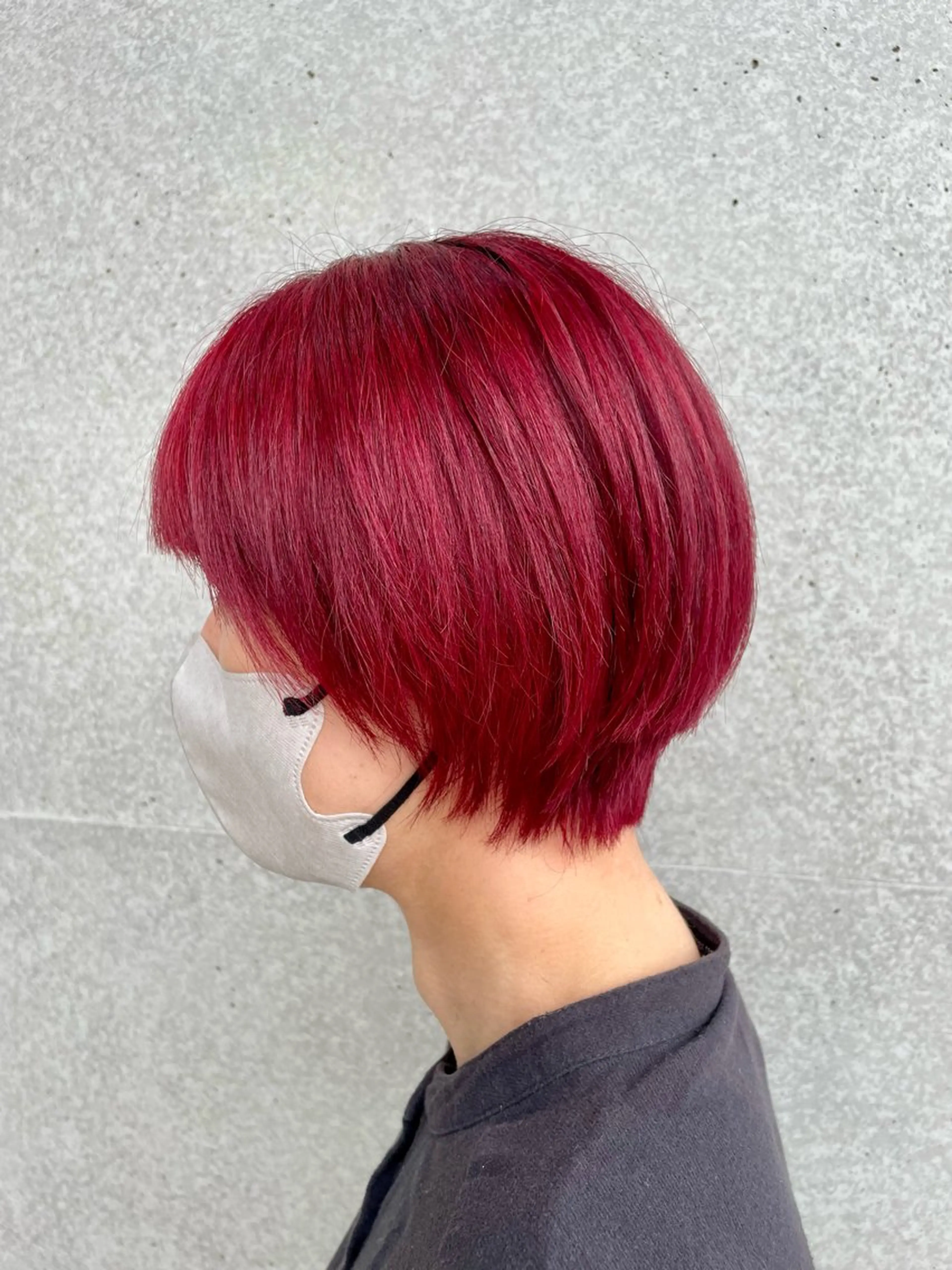 ショート カラー 坂本 勇将のヘアスタイル