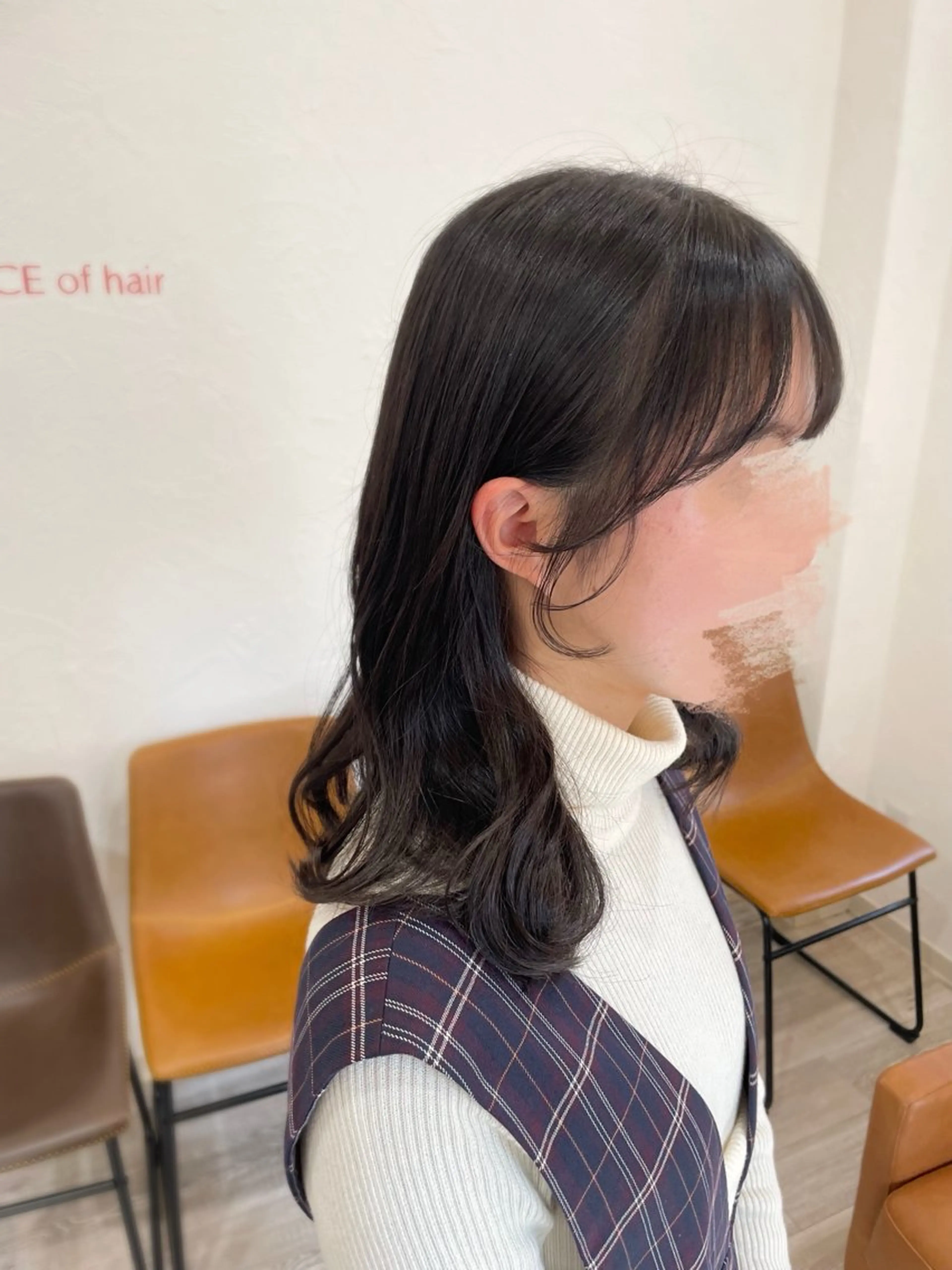 ミディアム 顔周りカット FELICE of hair所属・FELICE of hair 田口千尋のヘアスタイル