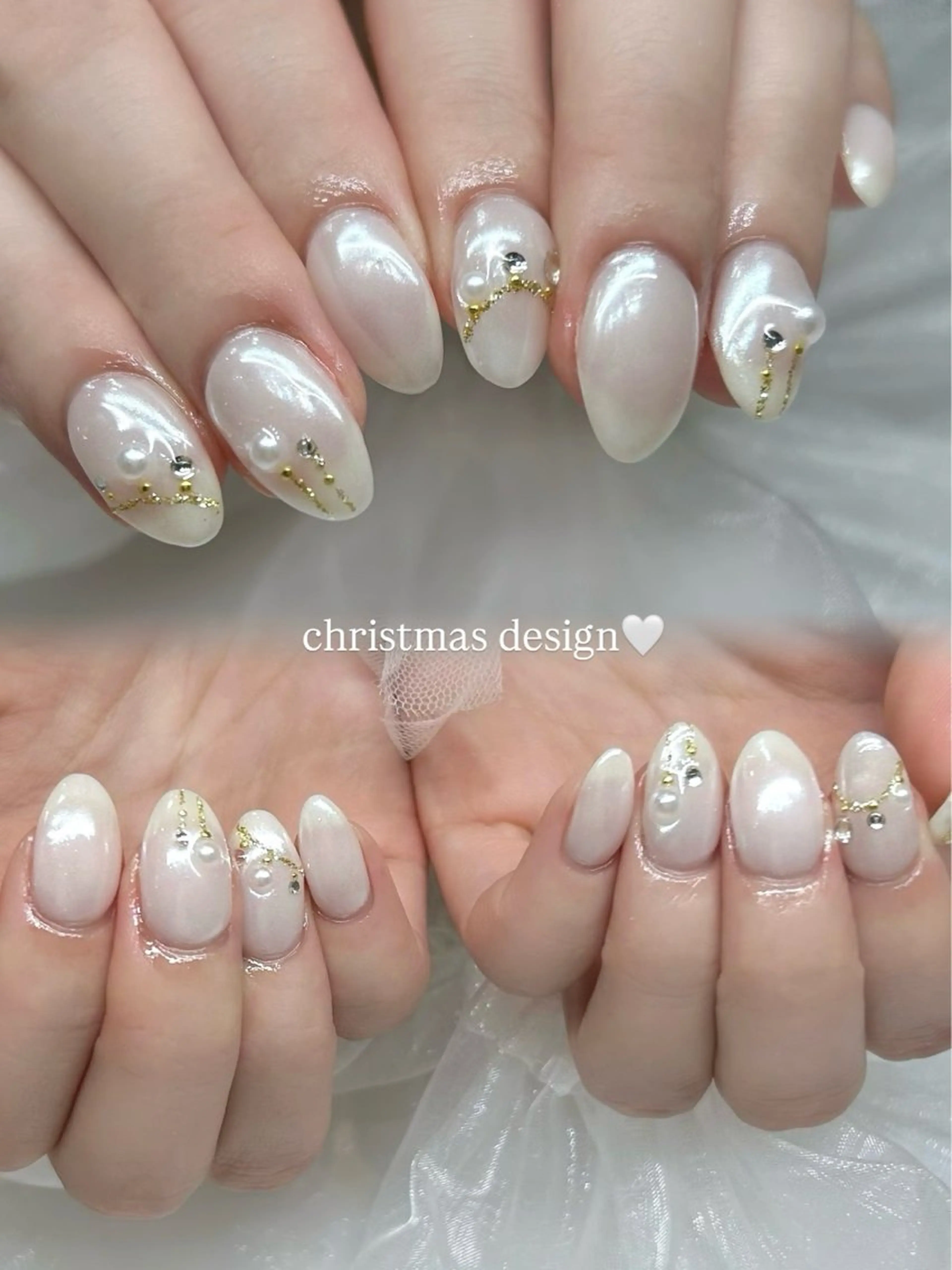 ネイル オーロラネイル ジェルネイル ワンカラーネイル パラジェル ワンホンネイル ハンドネイル 🎀チーク/ちゅるん 🫧chisa🎀のネイルデザイン