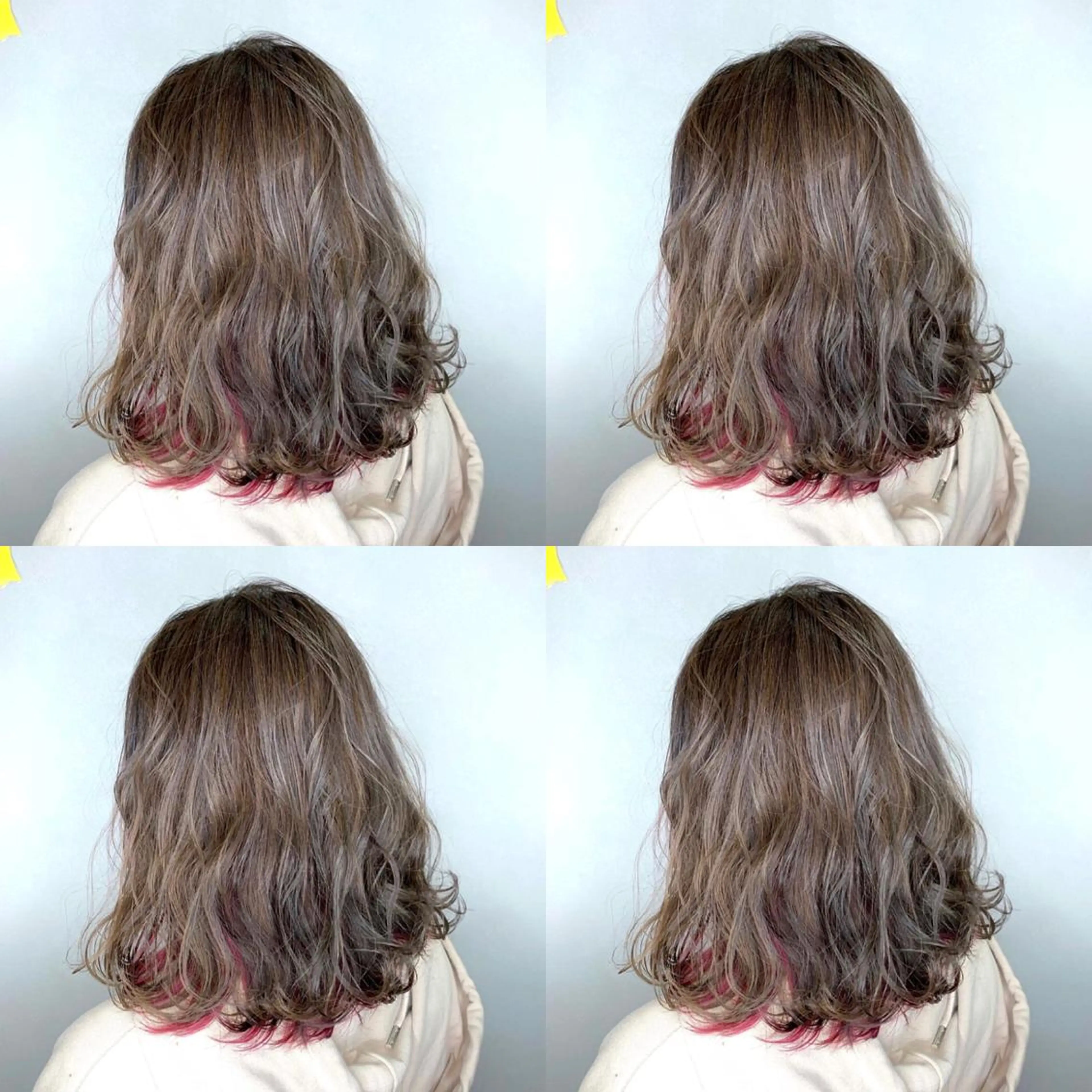 ミディアム 亀川蓮 Agu hairのヘアスタイル