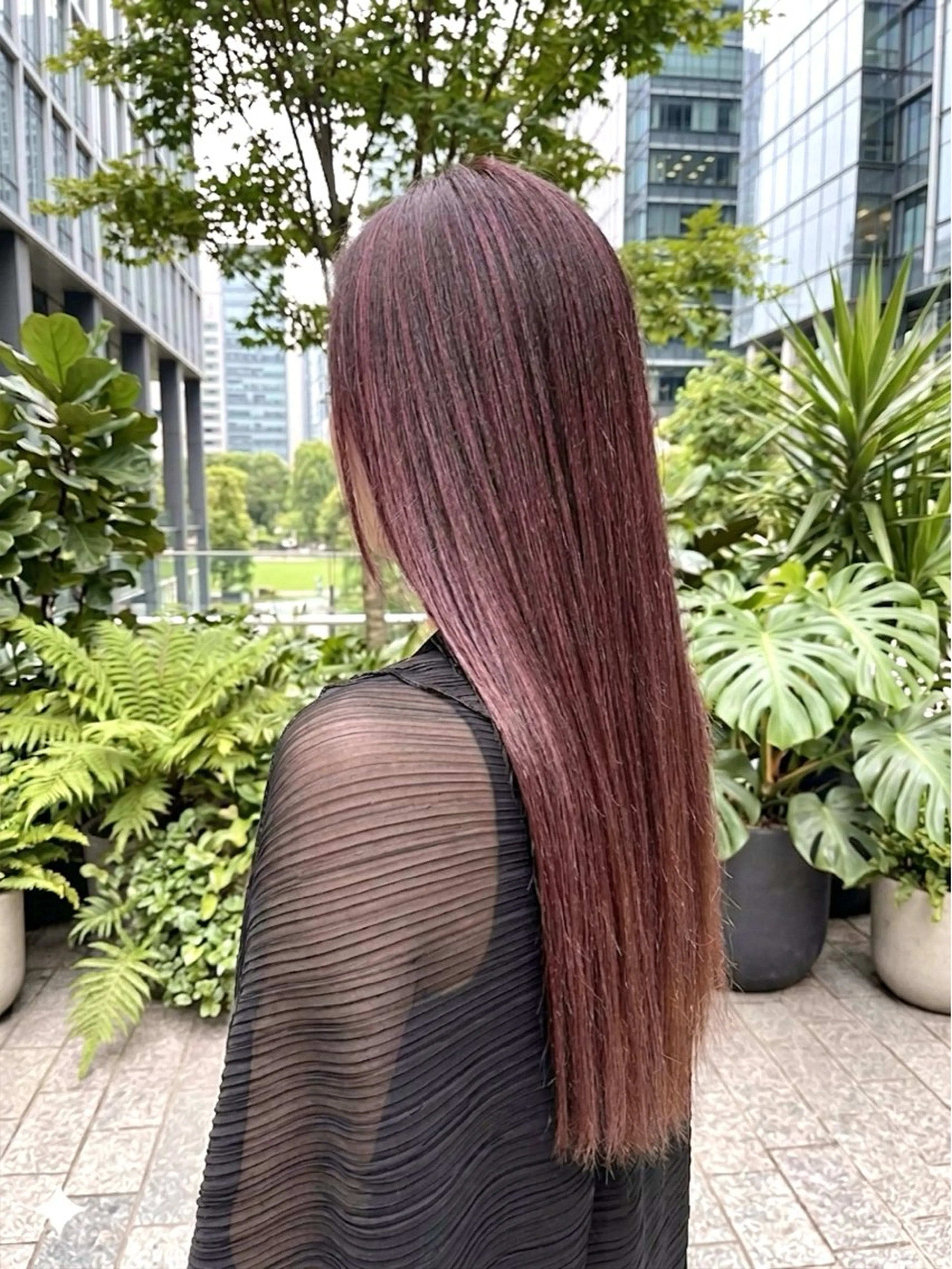 ロング カラー ヘアカラー トリートメント ヘッドスパ 海外Style🌱 KOHEIのヘアスタイル