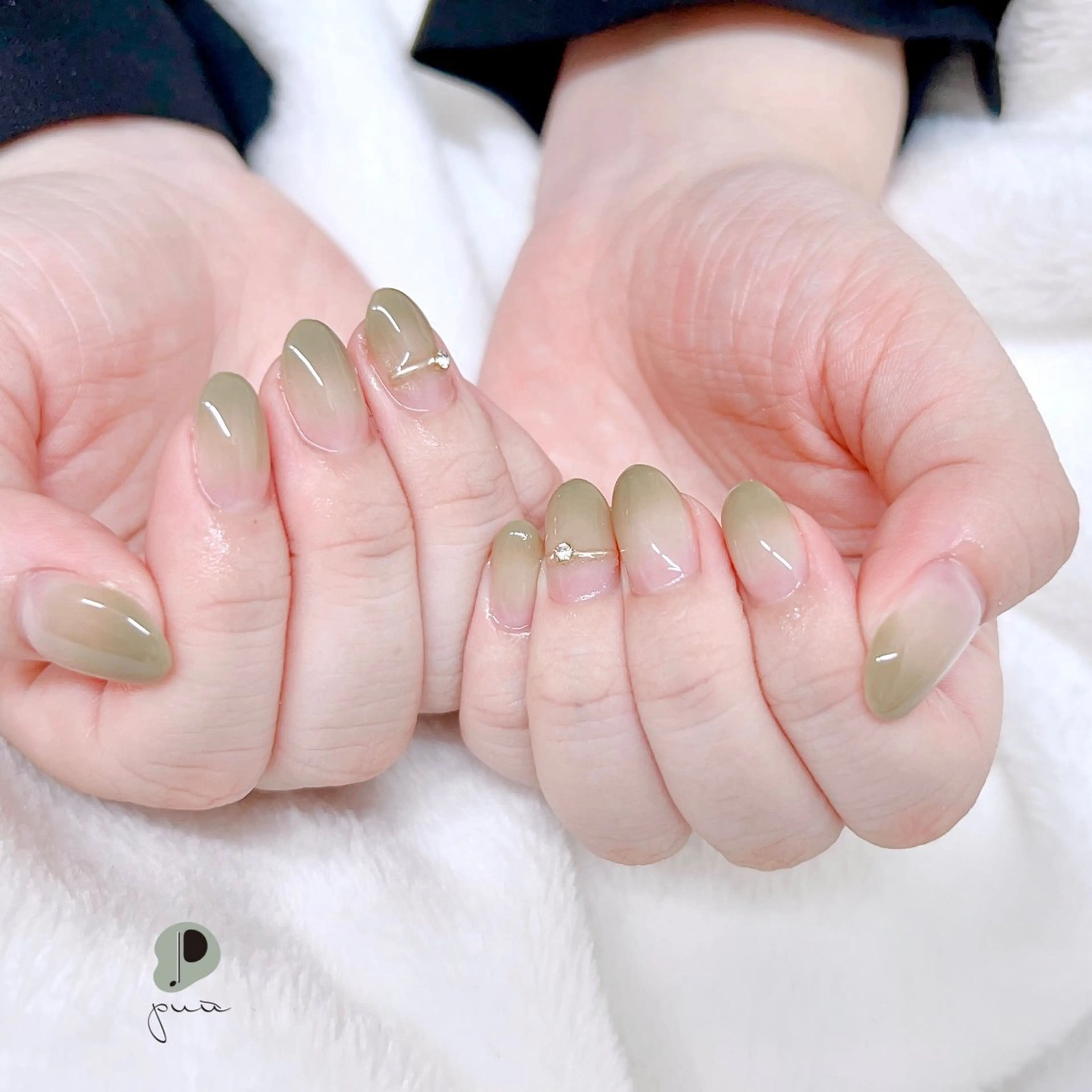 ネイル ジェルネイル グラデーション ハンドネイル puu kyoto所属・Nail salon puu kyotoのネイルデザイン