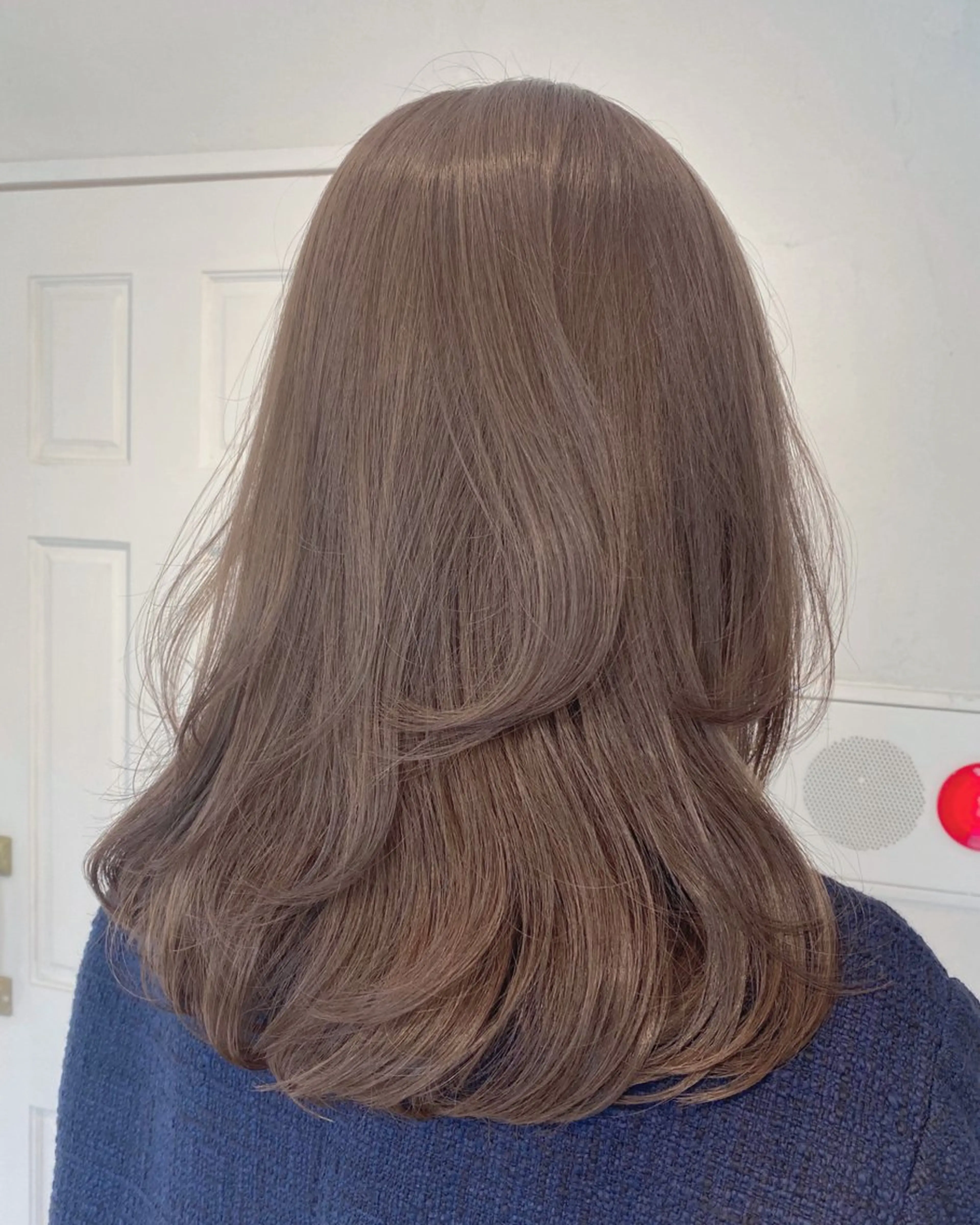 ロング カラー レイヤーカット Laff新宿所属・新宿美容室/ 透明感カラー/タクマのヘアスタイル