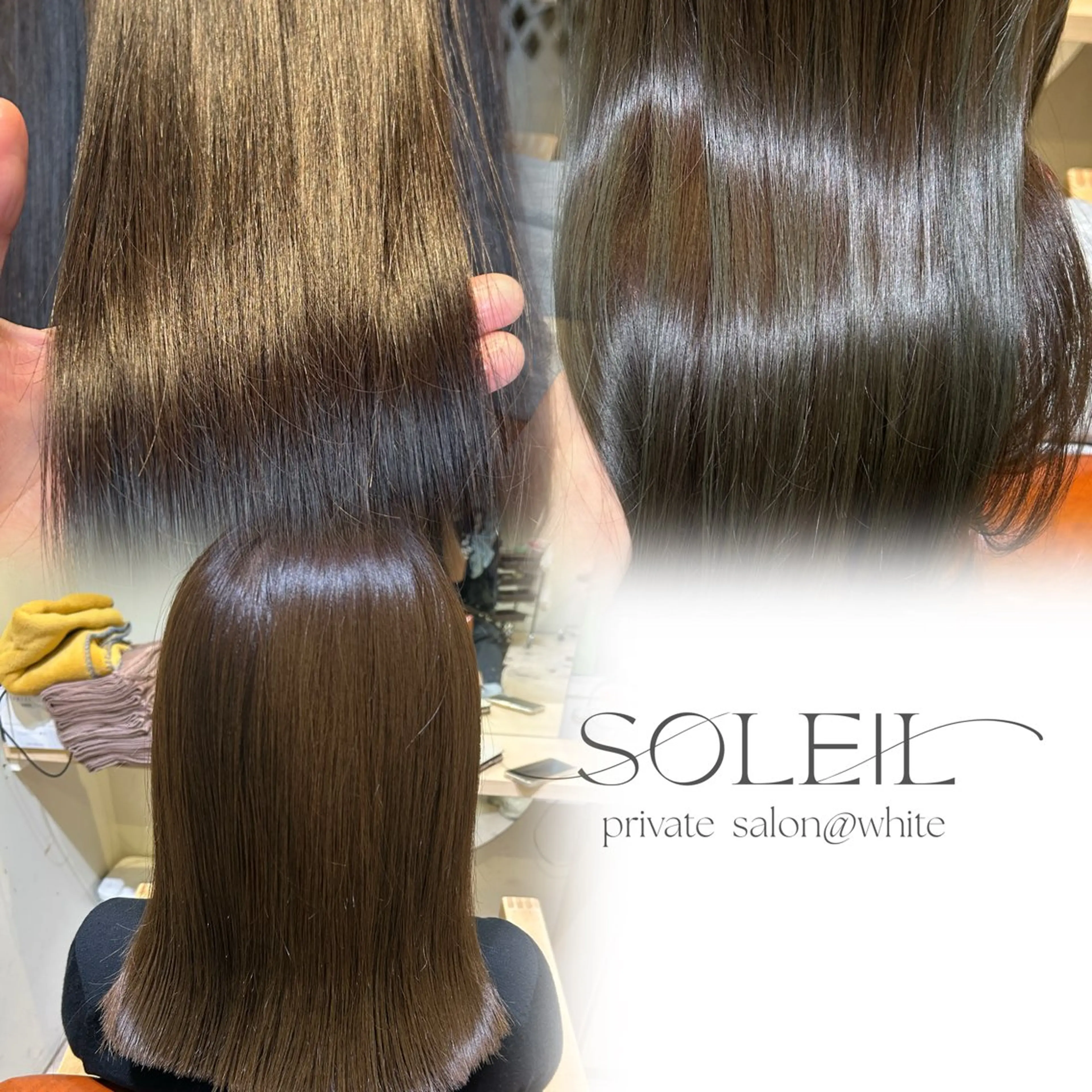 セミロング カット ヘアカラー ヘアセット times salon名駅所属・久木原 ゆりのヘアスタイル