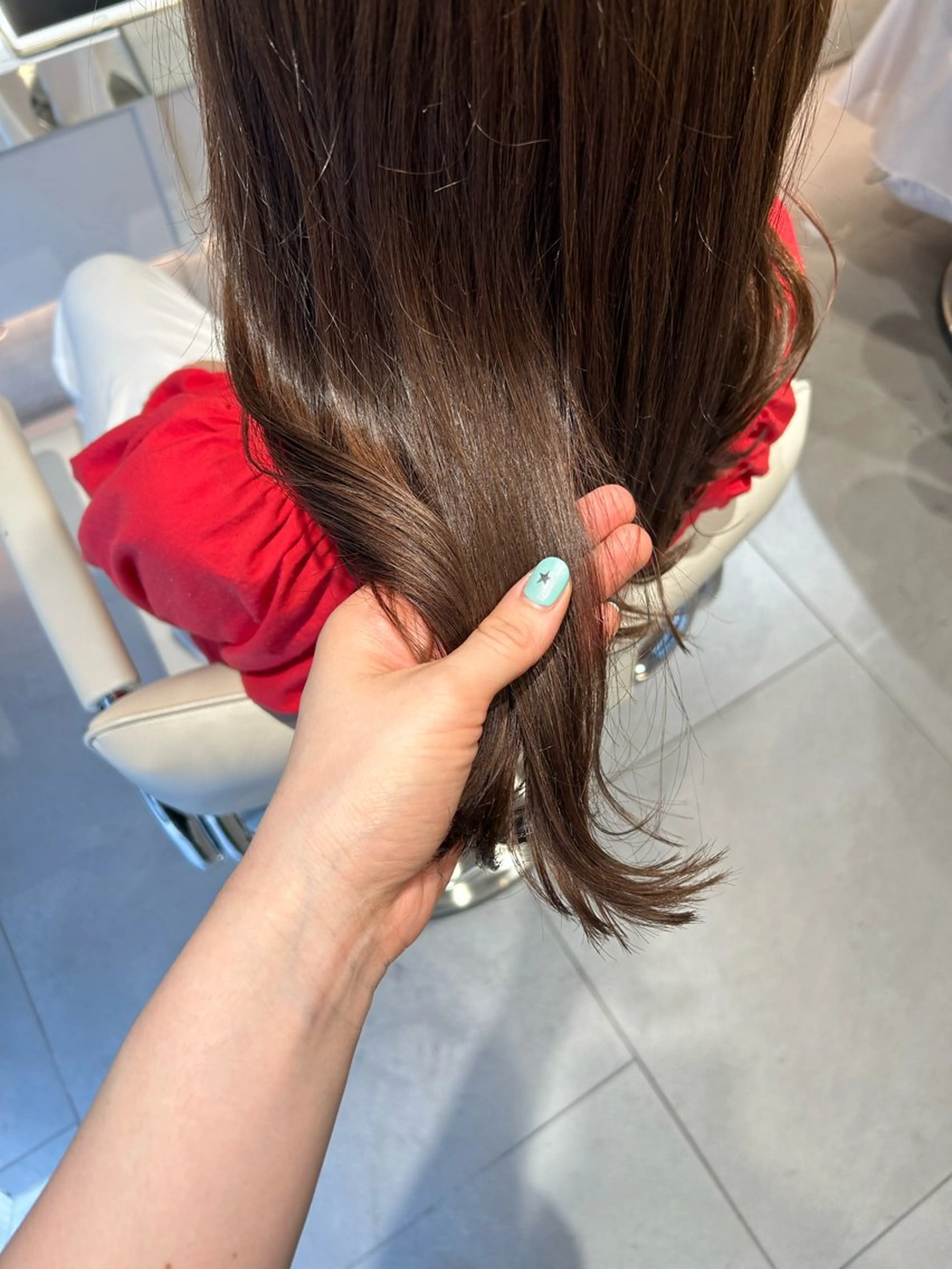 ミディアム カラー ブラウンカラー 透明感カラー 艶感/ナチュラル 🌿マアヤのヘアスタイル