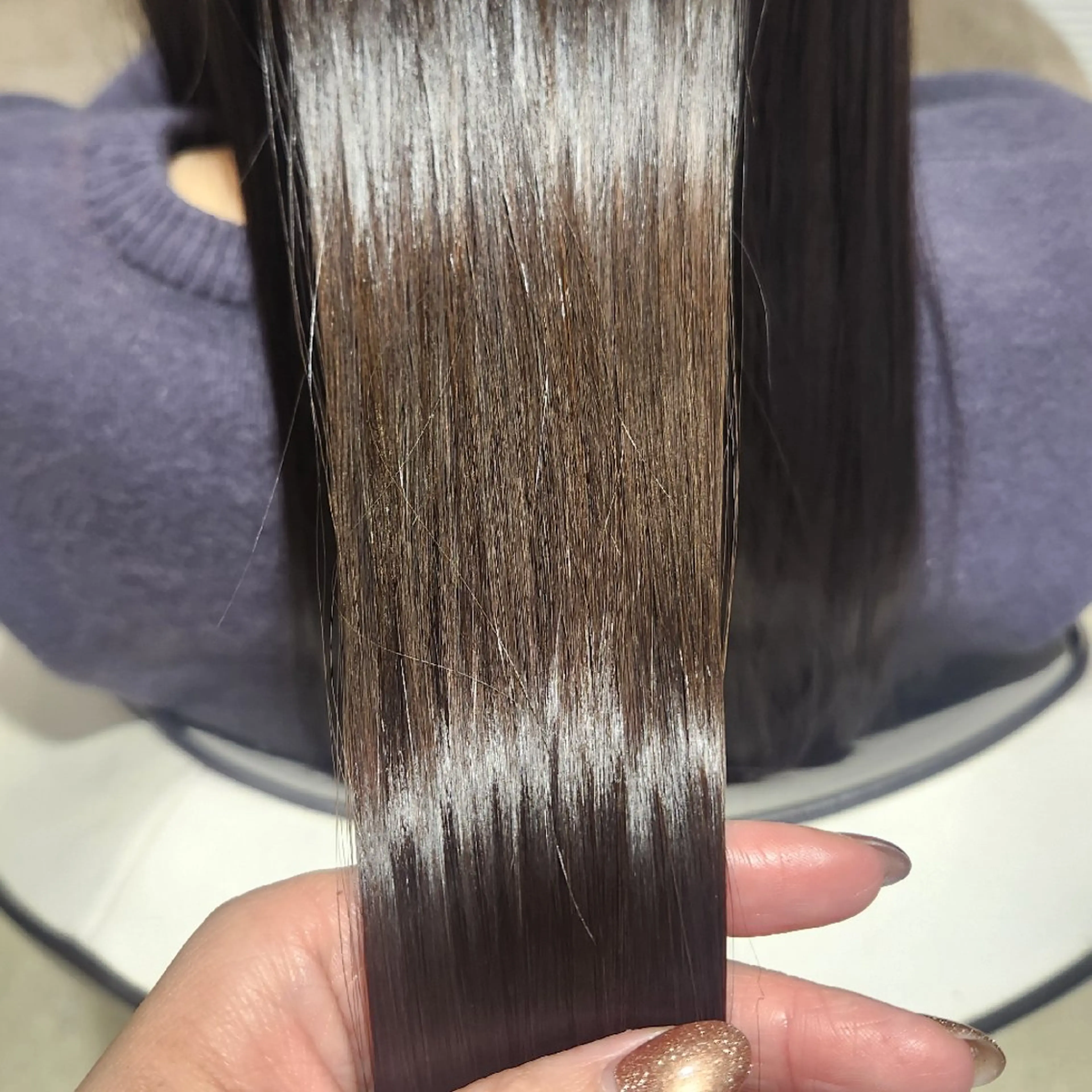 カラー ロング 暖色カラー/髪質改善 /メンズ🧡莉南のヘアスタイル