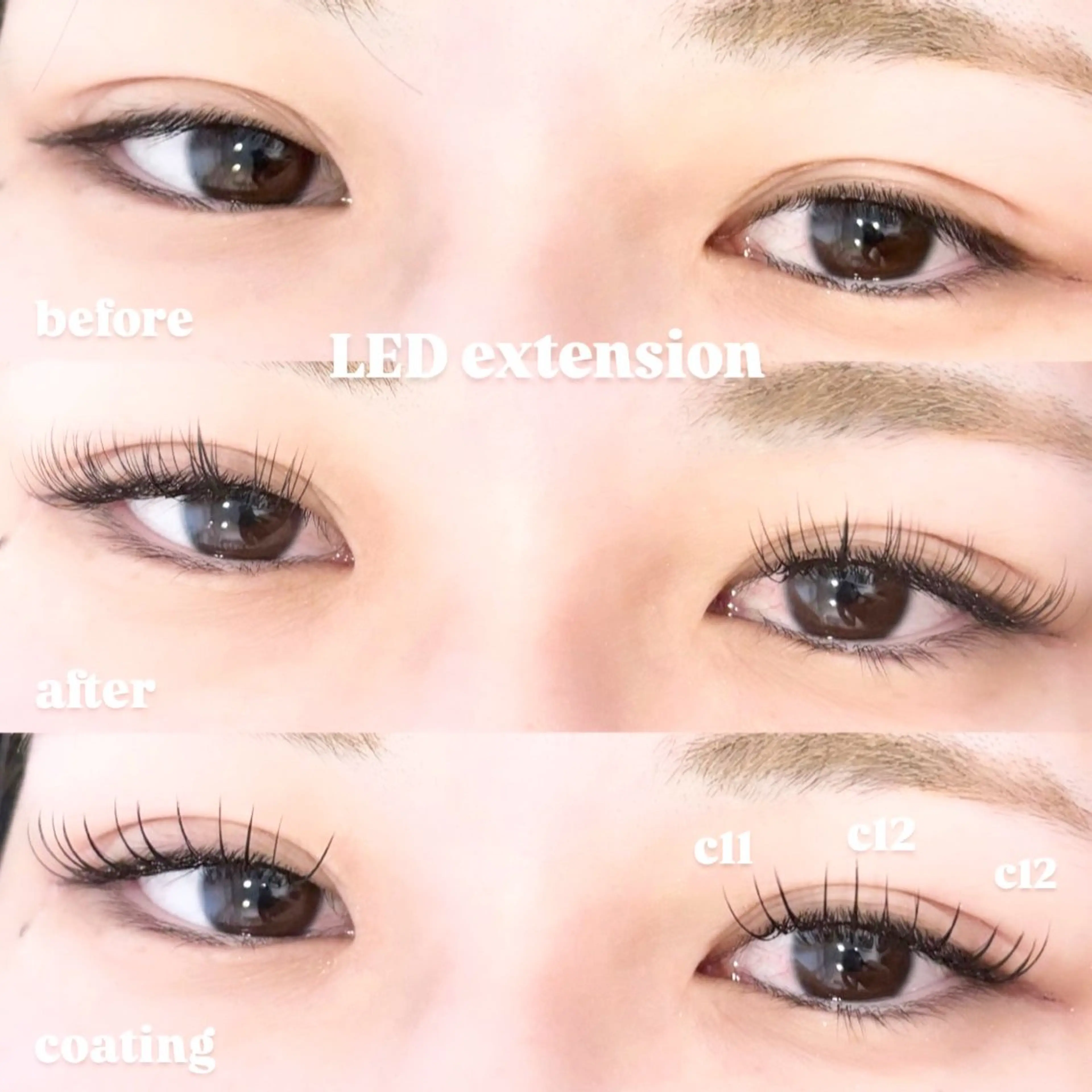 LED80本🌟アイシャンプー&仕上げコーティング付きの写真