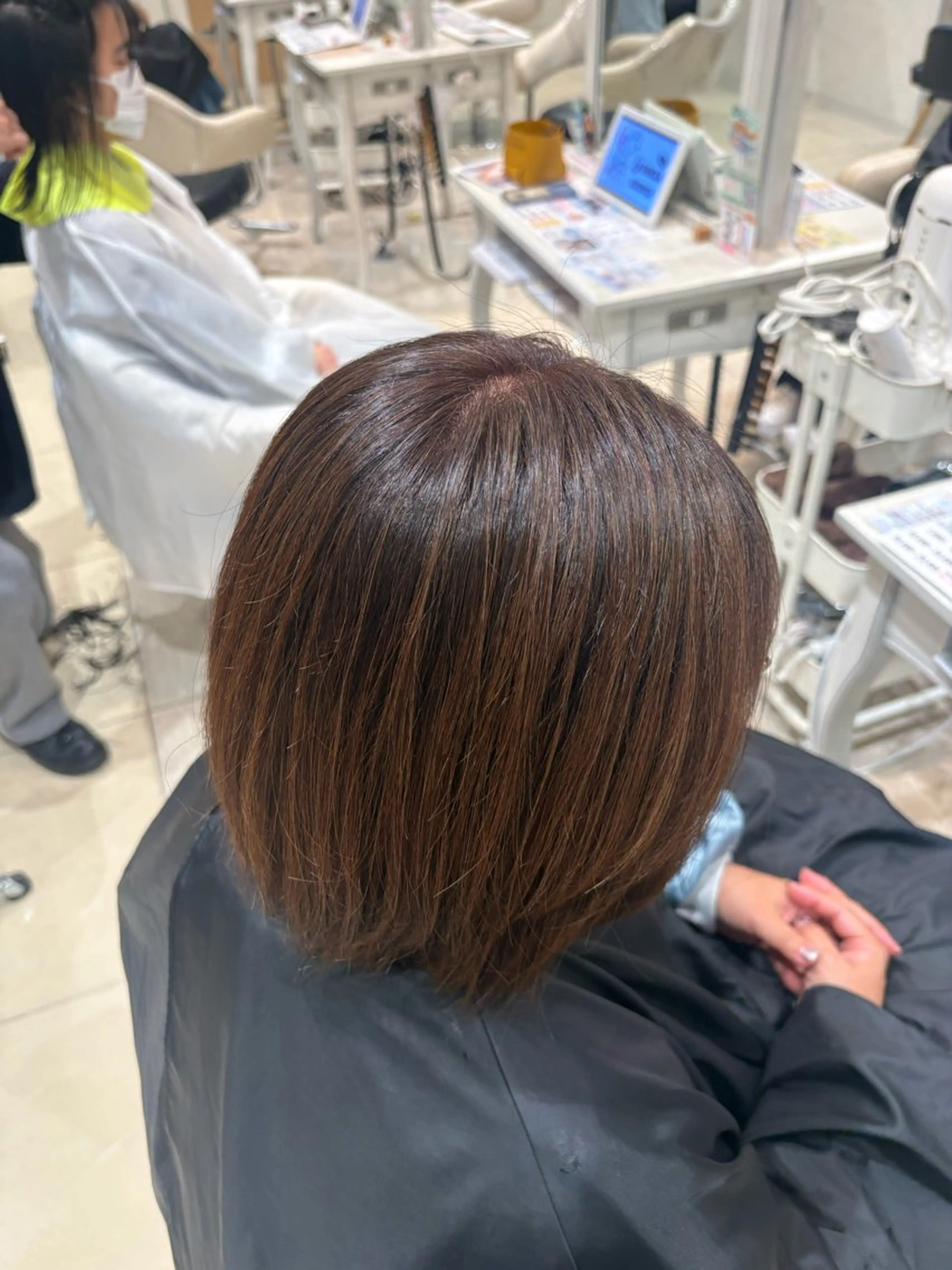 ショート ヘアカラー 艶カラー/縮毛矯正/ 特殊パーマ/haruのヘアスタイル