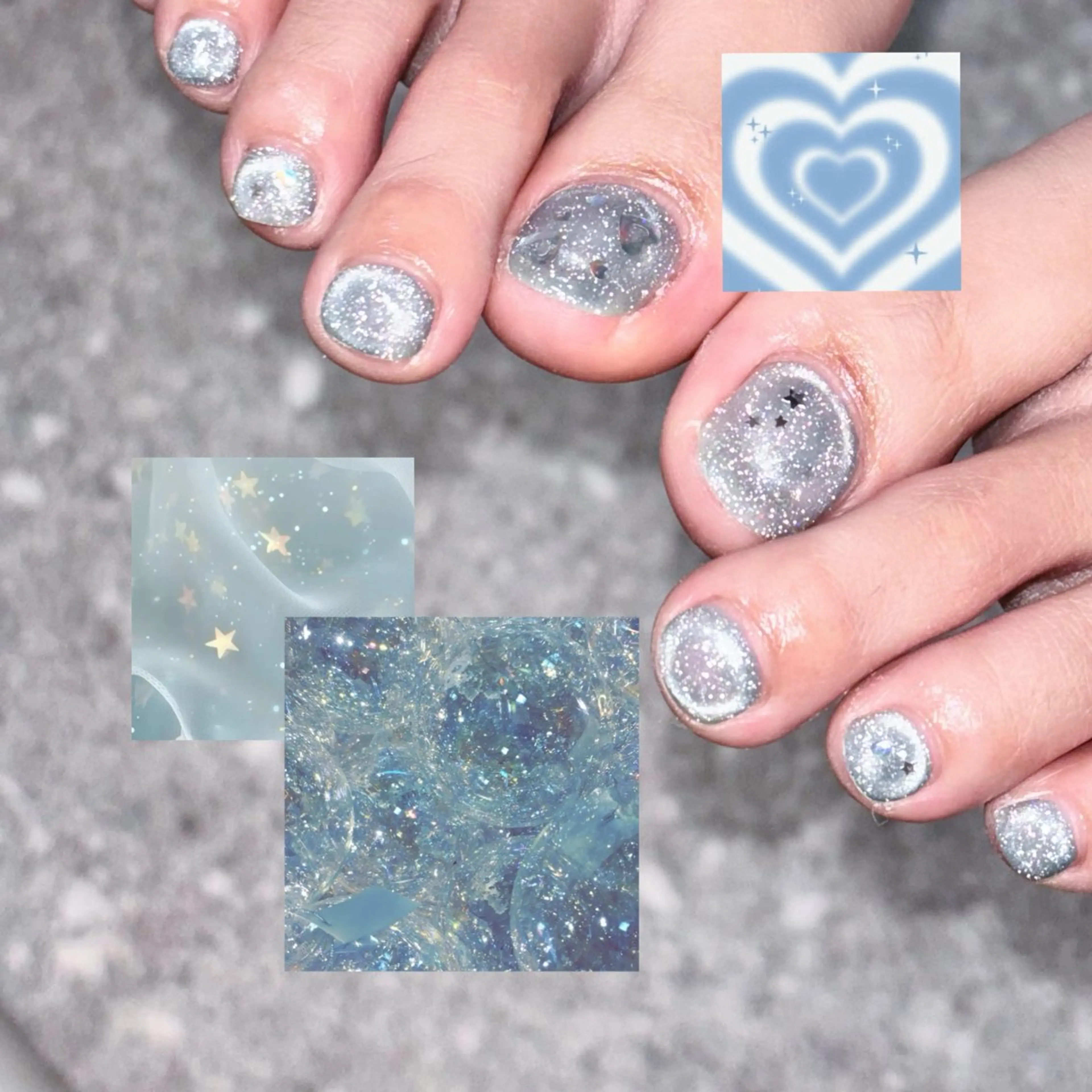 ネイル フラッシュネイル フットネイル paljon ゆい静岡市のネイルデザイン