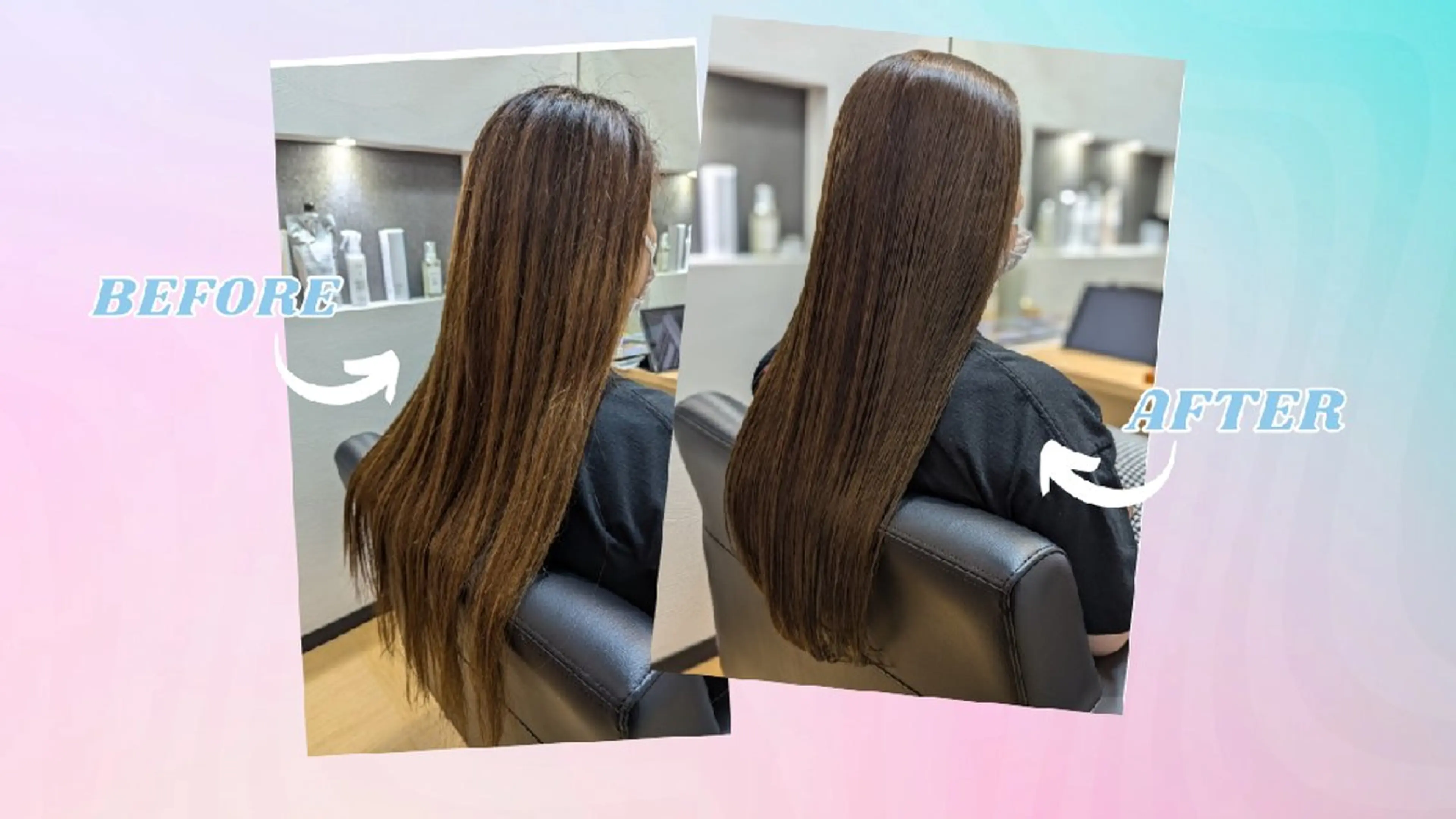 ロング ロング カット ヘアカラー トリートメント 縮毛矯正・髪質改善専門店 髪屋こころ 東川口店所属・髪屋こころ 峯村 衣舞のヘアスタイル