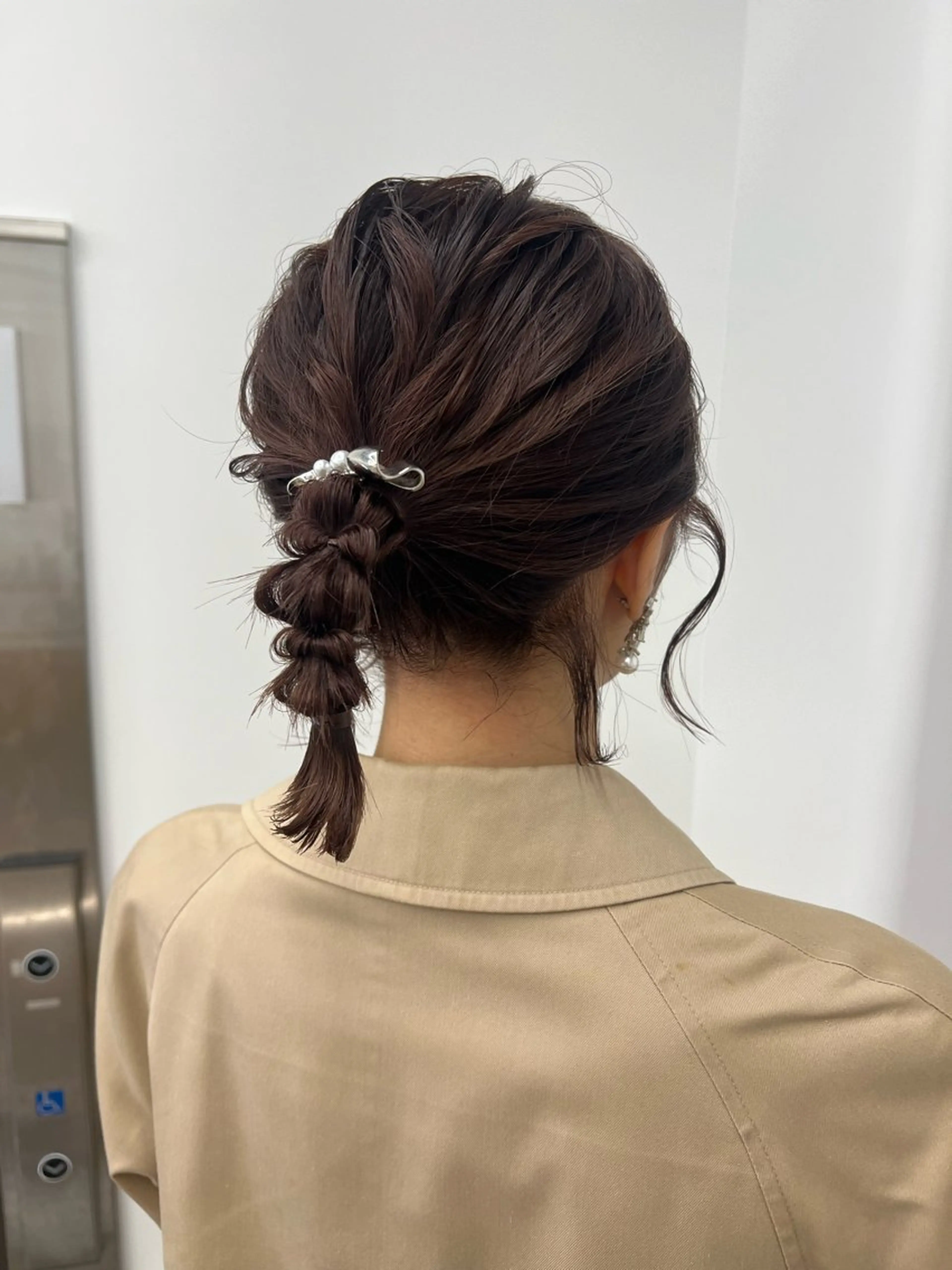 ヘアアレンジ ヘアセット アレンジ/ブラウン カラー HARU🕯のヘアスタイル