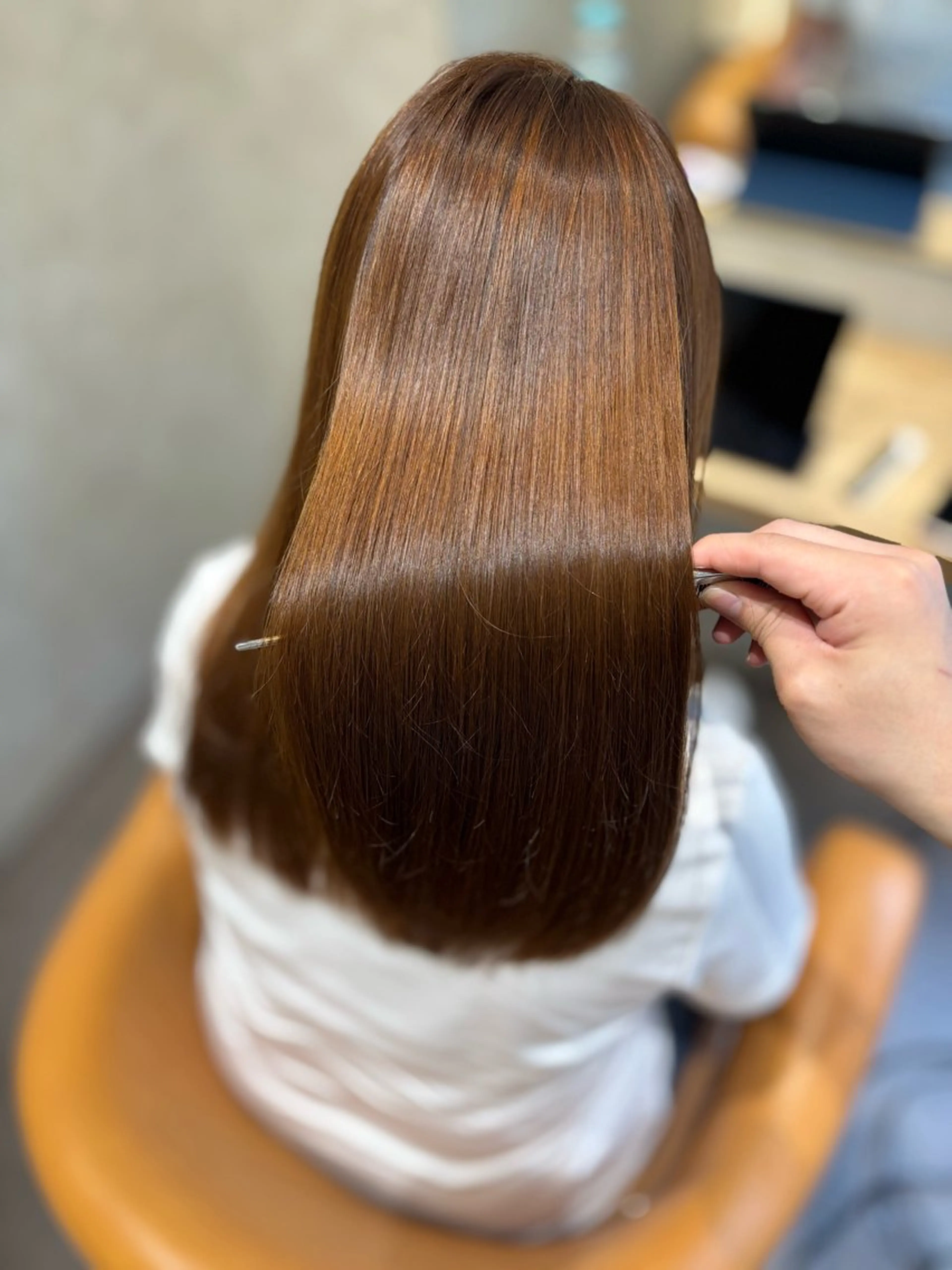 ミディアム 【美髪/うる艶矯正】 ☘️Taketo☘️のヘアスタイル