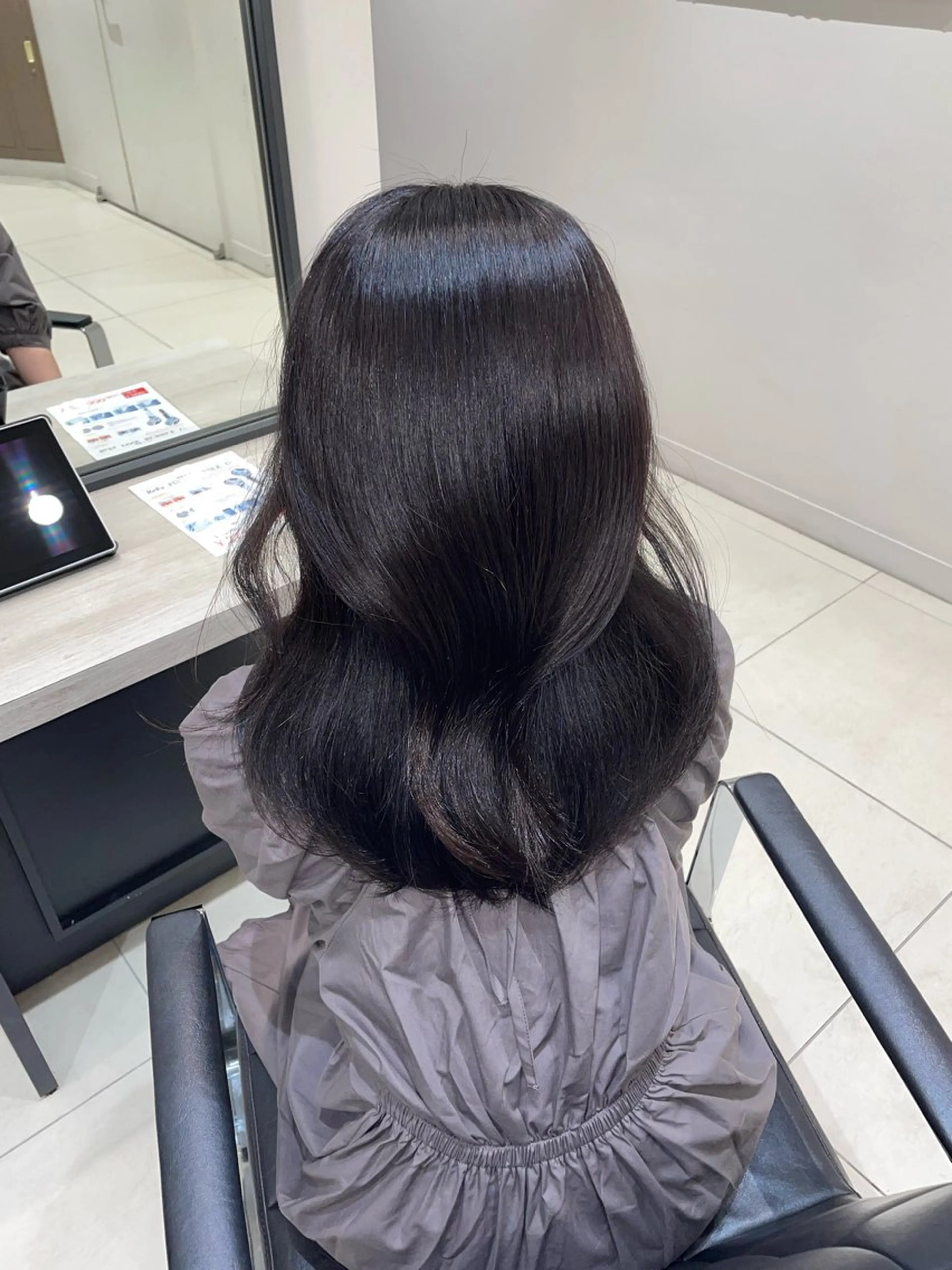 ミディアム ヘアカラー トリートメント nozomi ‎‎🤍のヘアスタイル