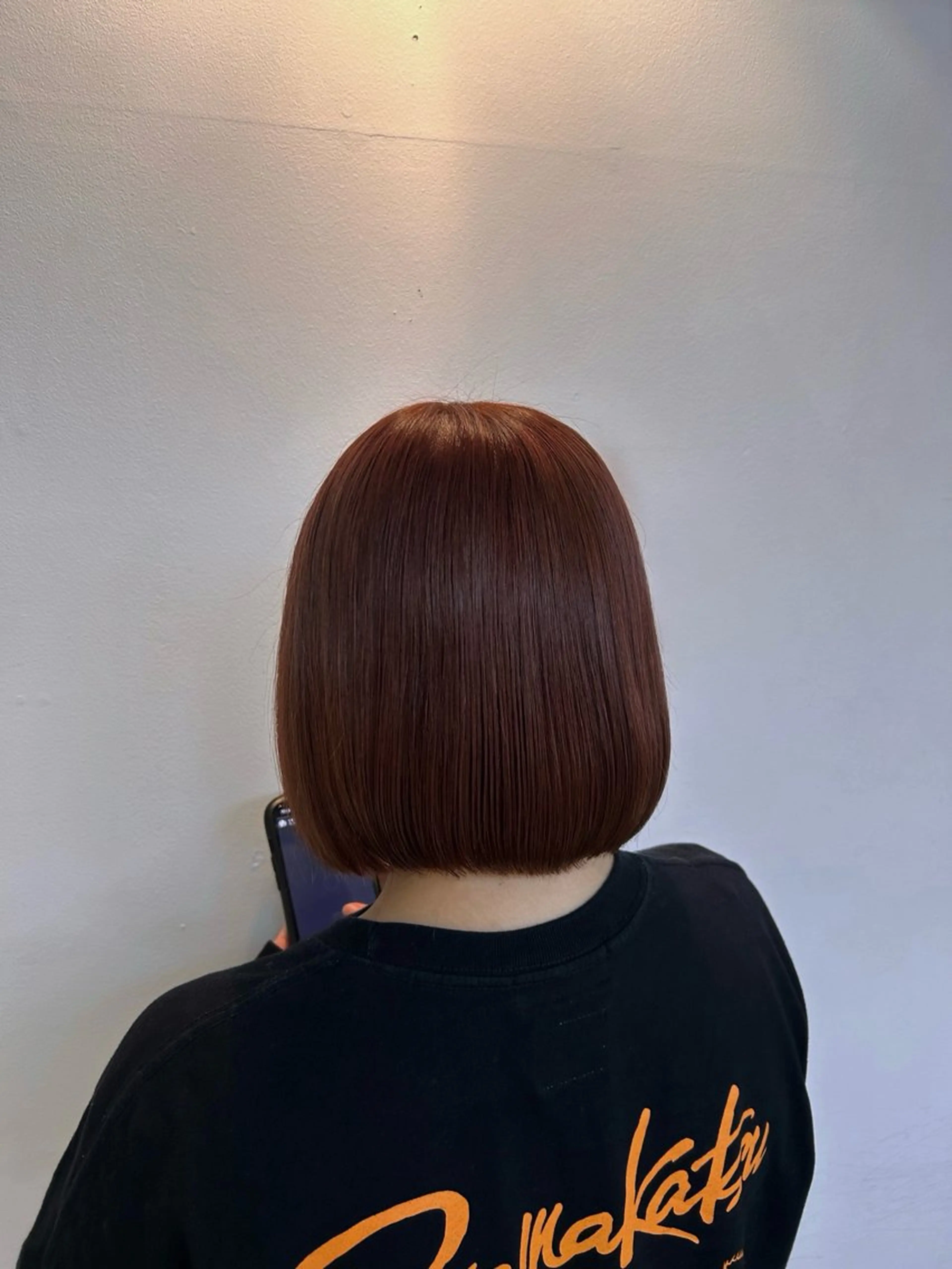 ミディアム カット ヘアカラー 畑澤 和果のヘアスタイル