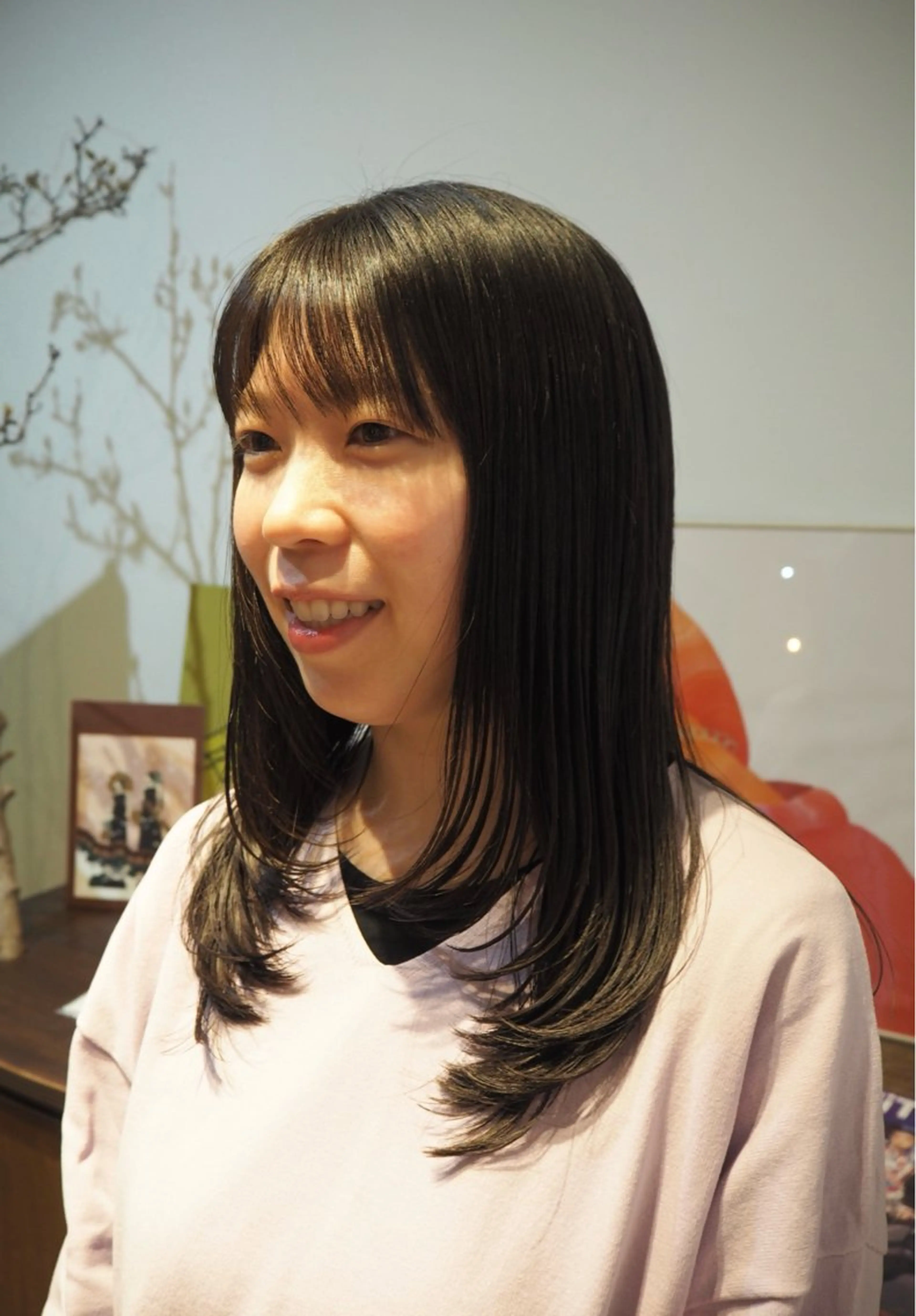 ロング nishihama nanaのヘアスタイル