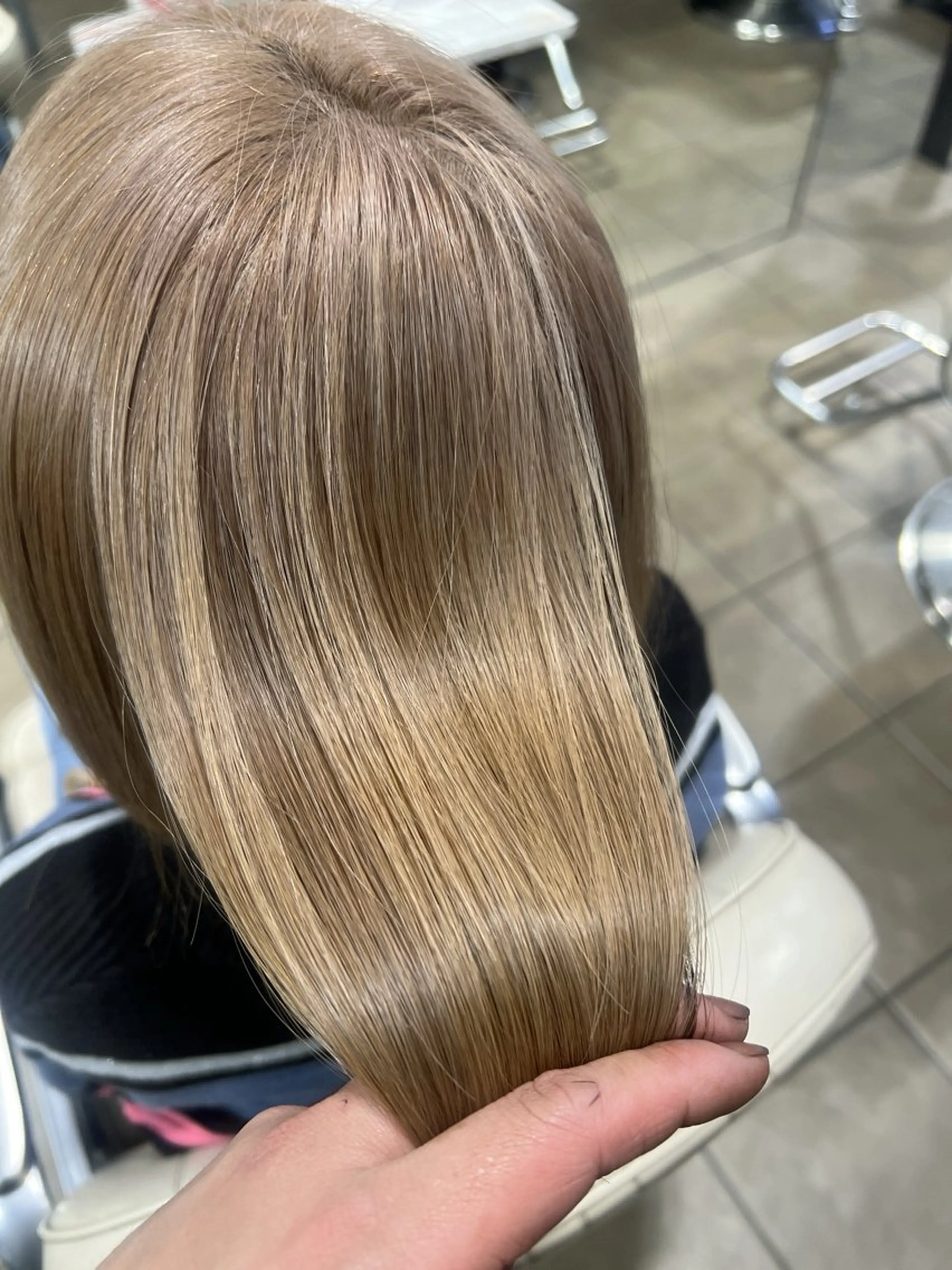 ミディアム 髪質改善 ヘアカラー トリートメント メンズ レイヤー ウルフ 弓木啓輔のヘアスタイル