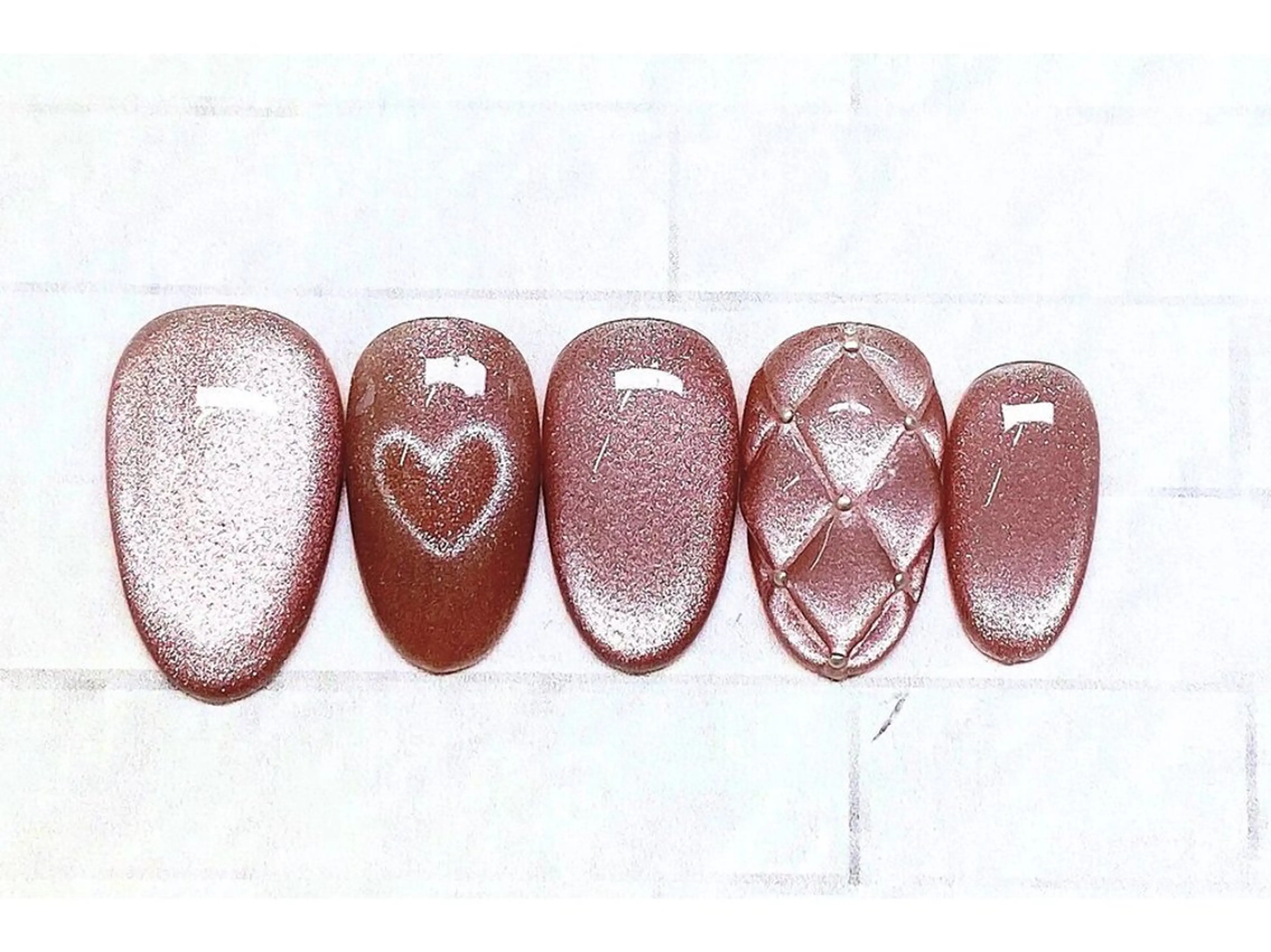 ネイル 持ち込み 米澤 ハナユキのネイルデザイン