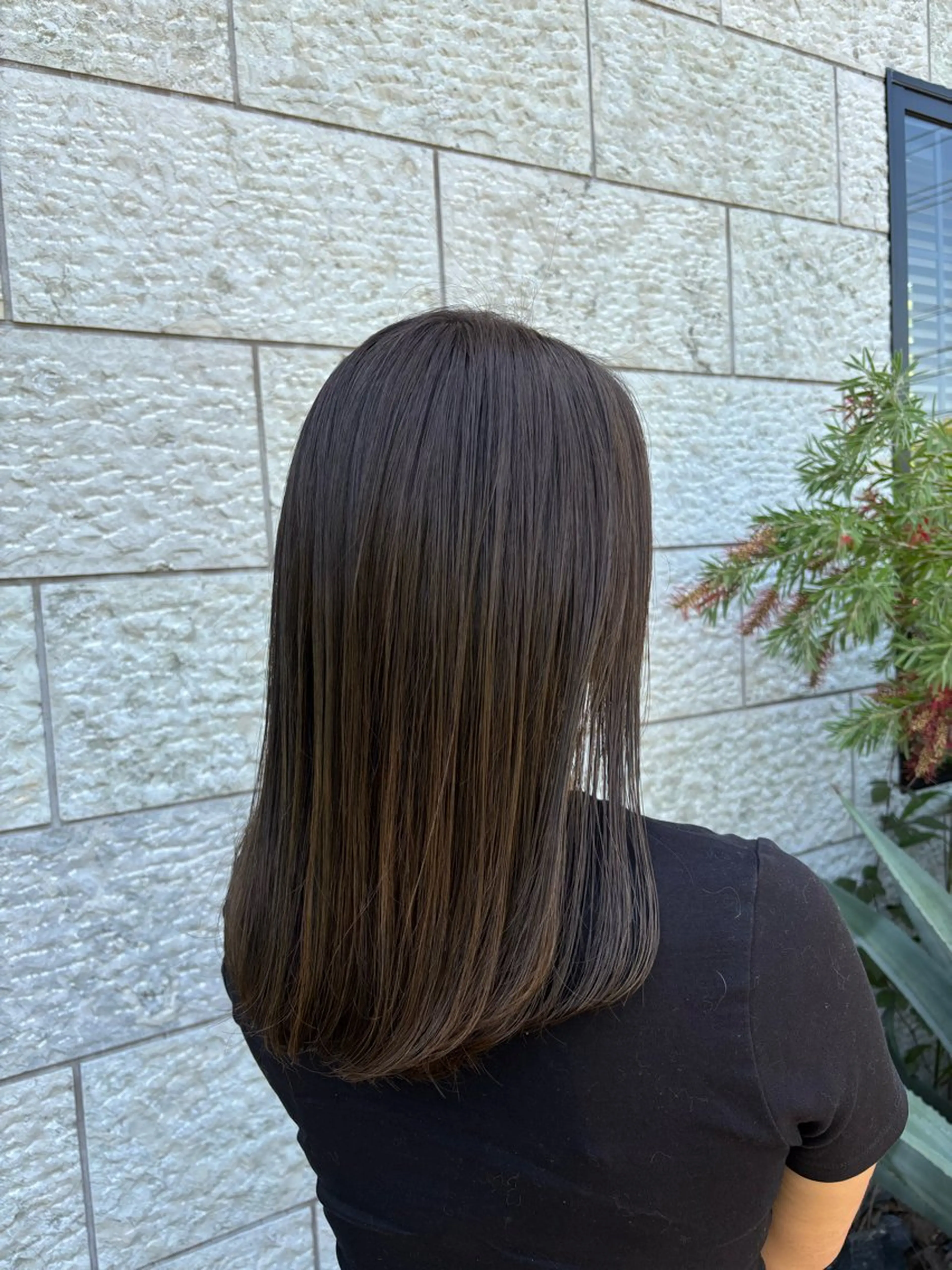 セミロング カラー レシェル桑名店所属・reciel / rinaのヘアスタイル