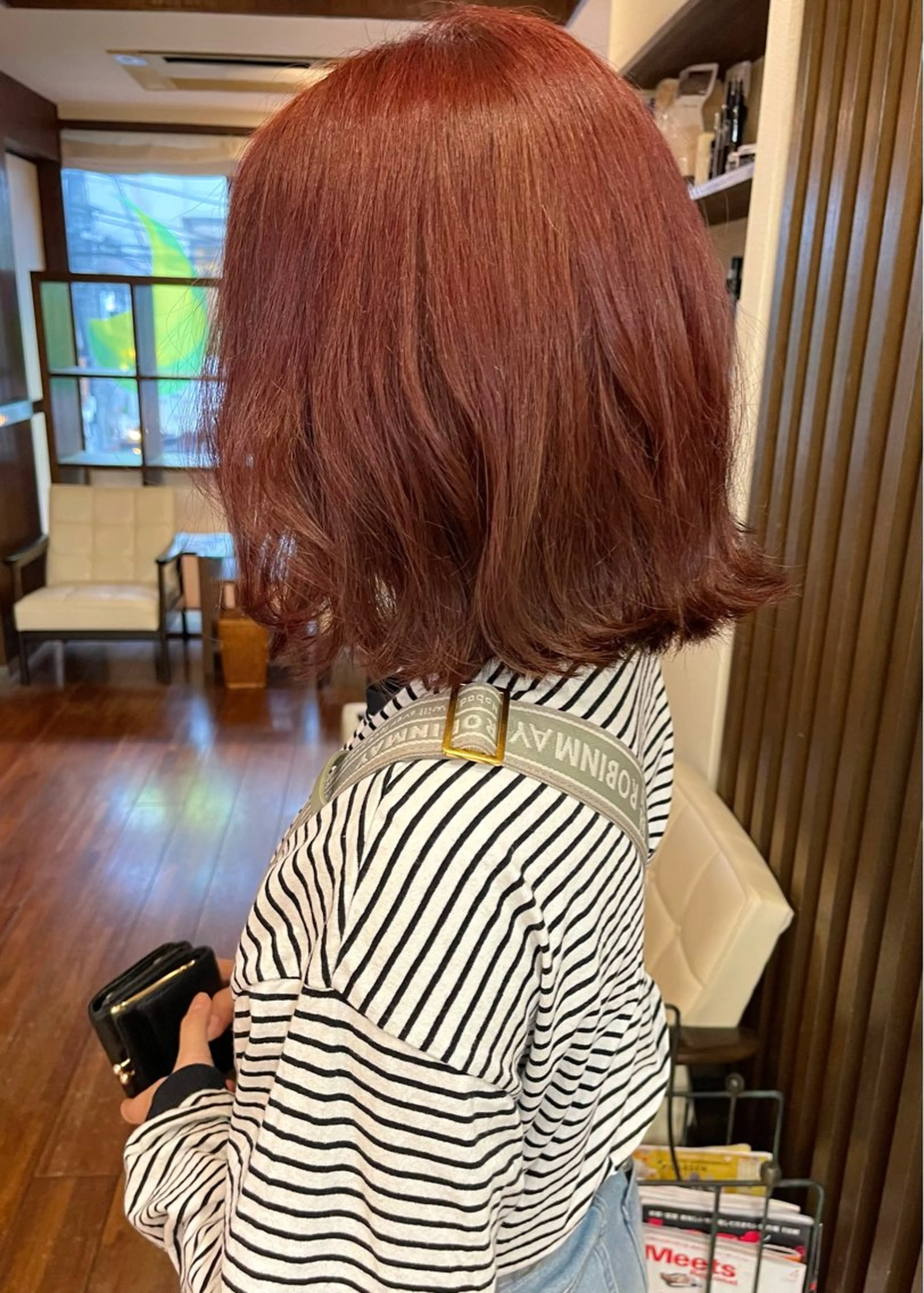 ショート カラー ブリーチ ブラウンカラー ダブルカラー ブリーチなしカラー レッドカラー ヘアカラー トリートメント 髪質改善ｶﾗｰ ｹｱﾌﾞﾘｰﾁ/ﾀﾑのヘアスタイル