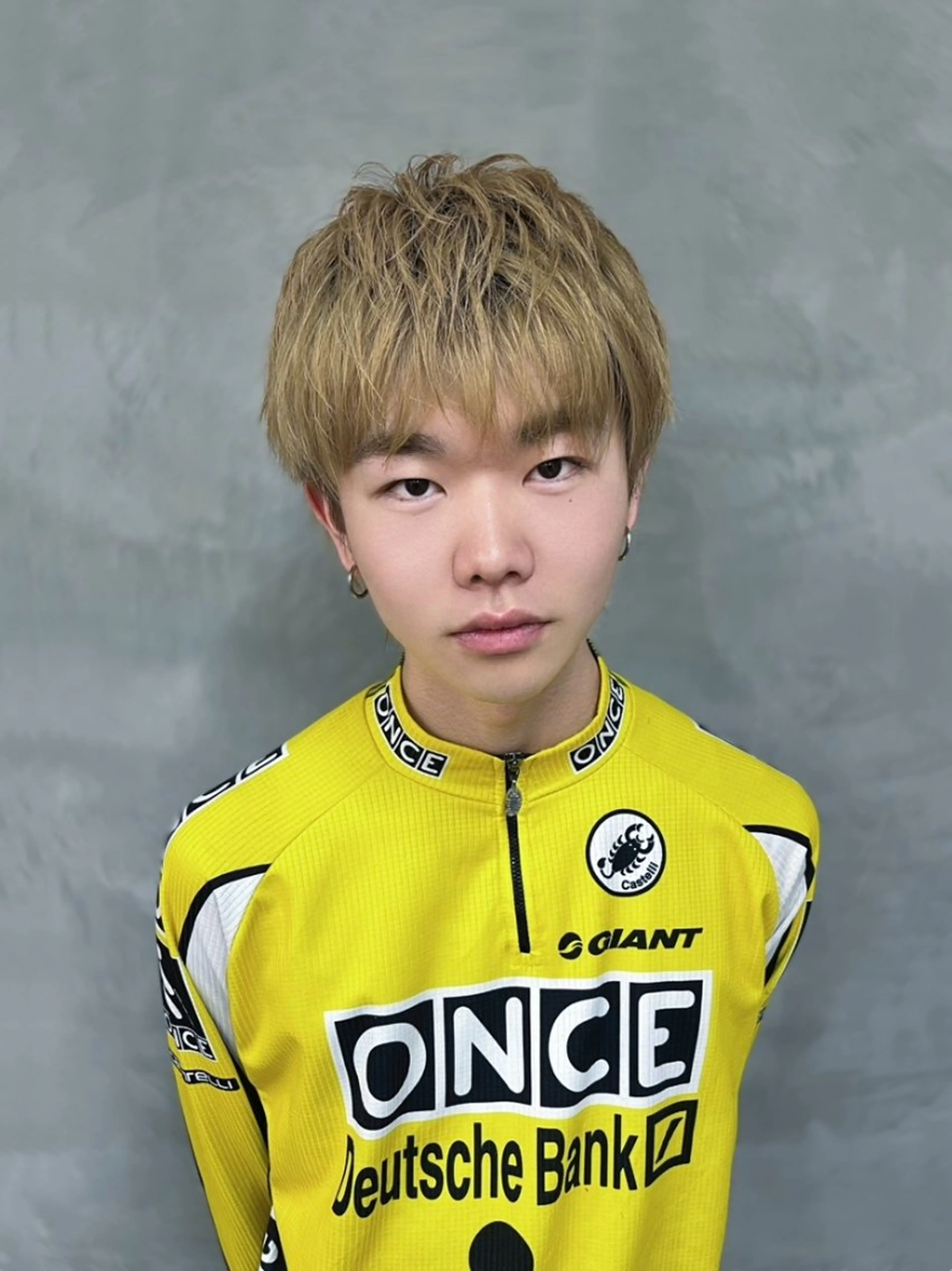 カラー メンズ メンズブリーチ メンズハイトーン マッシュ ブリーチ ケアブリーチ カット ヘアカラー トリートメント k.e.y銀座店所属・安藤幹人 メンズカット/パーマのヘアスタイル