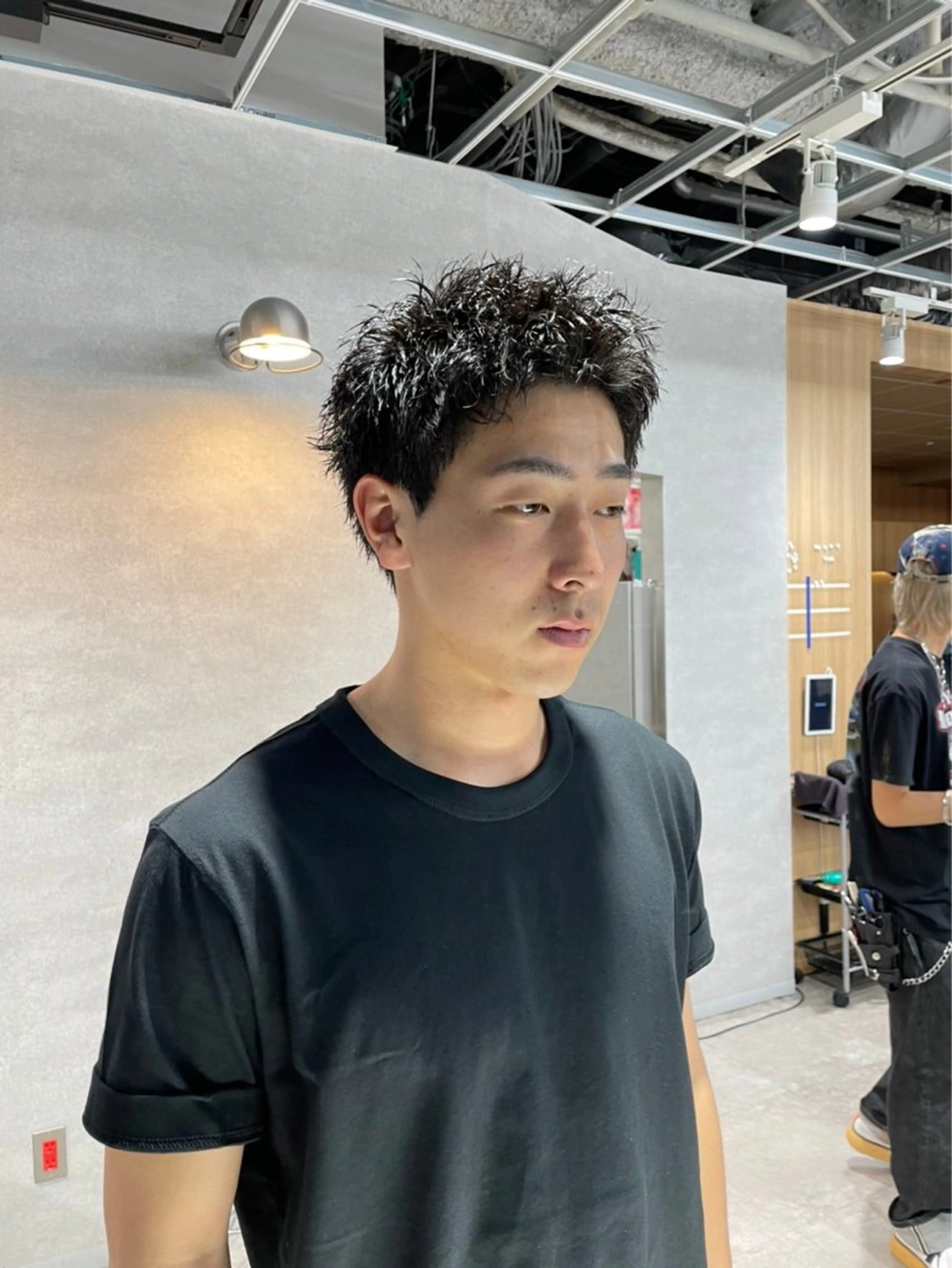 ショート カラー パーマ メンズ 🔥メンズ 特化🔥菊水皐暉🔥のヘアスタイル