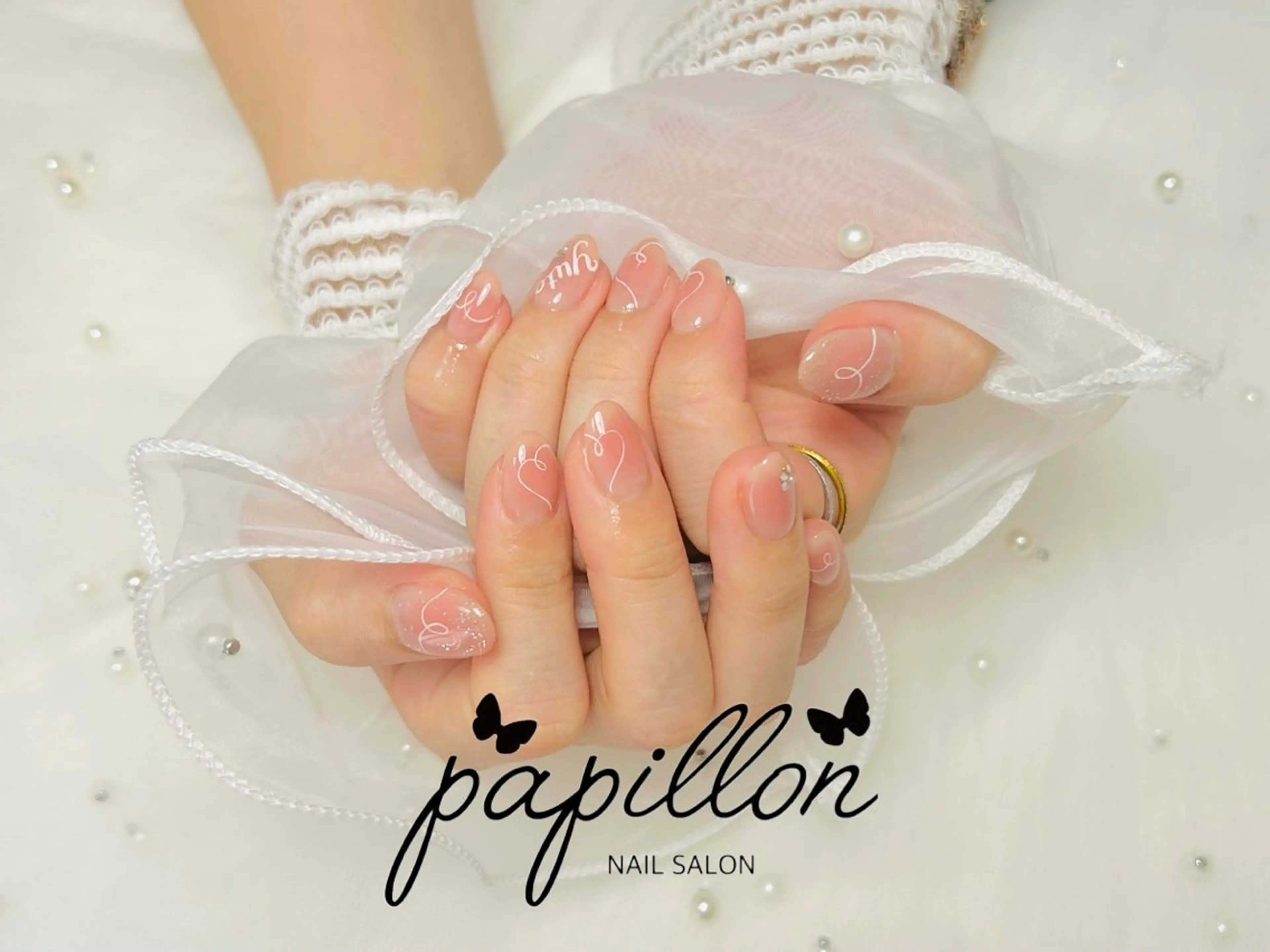 【ハンド】シンプル定額デザイン【オフ込み】🩵パラジェル+600円🤍色チェンジok🩷の写真