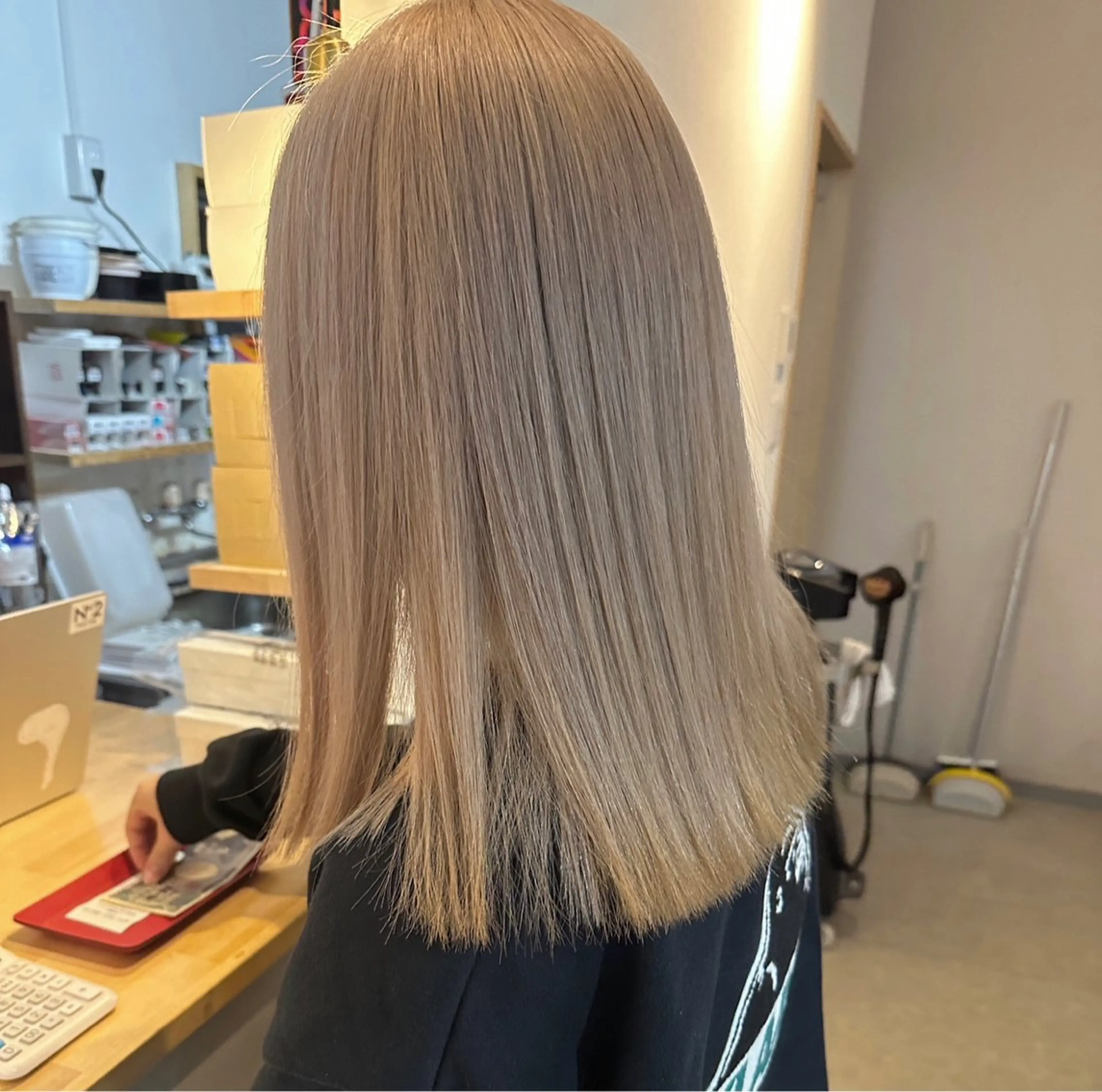 ミディアム miri髪質改善 久留米/韓国のヘアスタイル