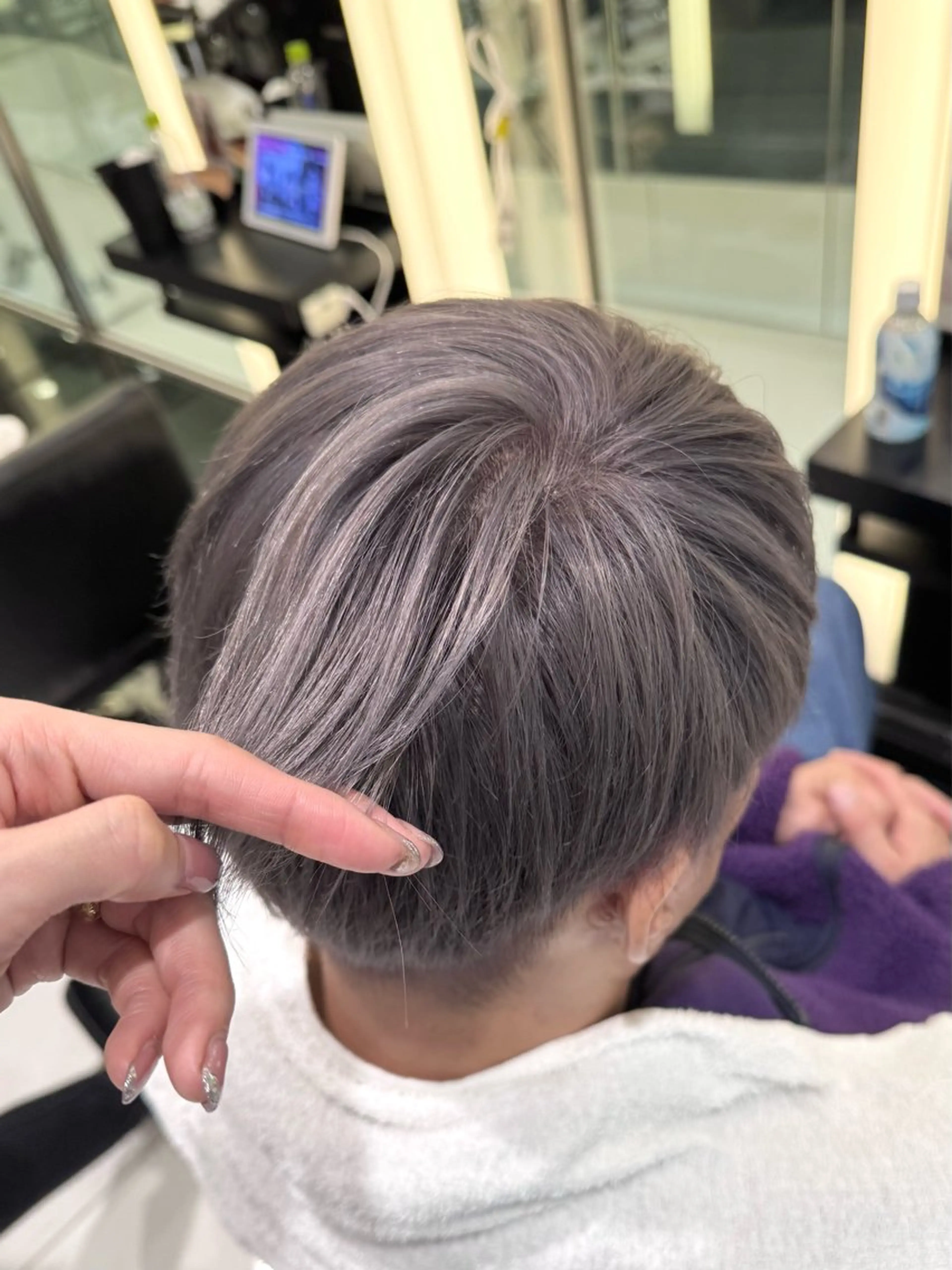 ショート カラー メンズ 🌷︎⸝菅原 美優🌷のヘアスタイル