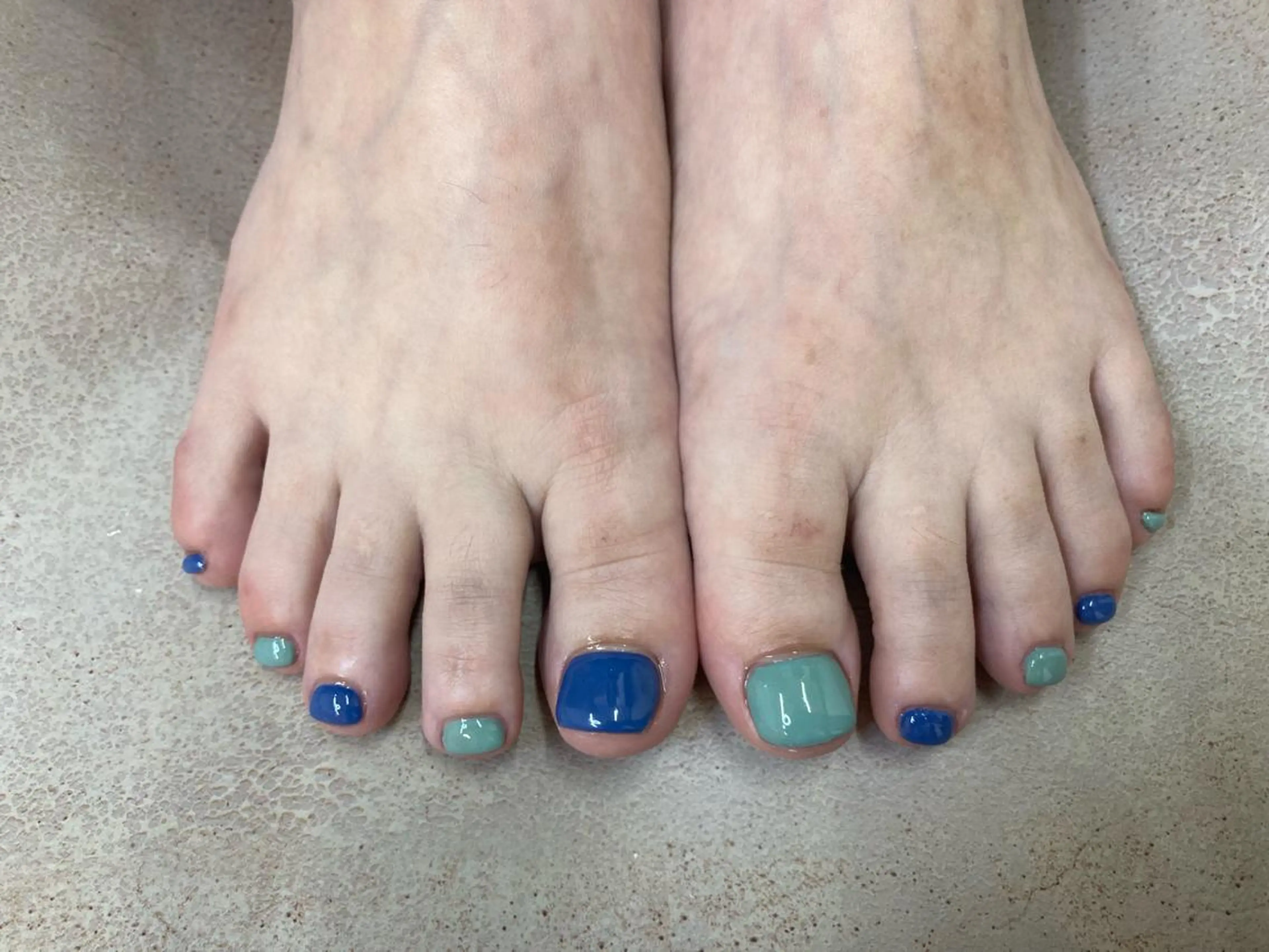 ネイル フットネイル ワンカラーネイル Maple所属・Maple saronのネイルデザイン