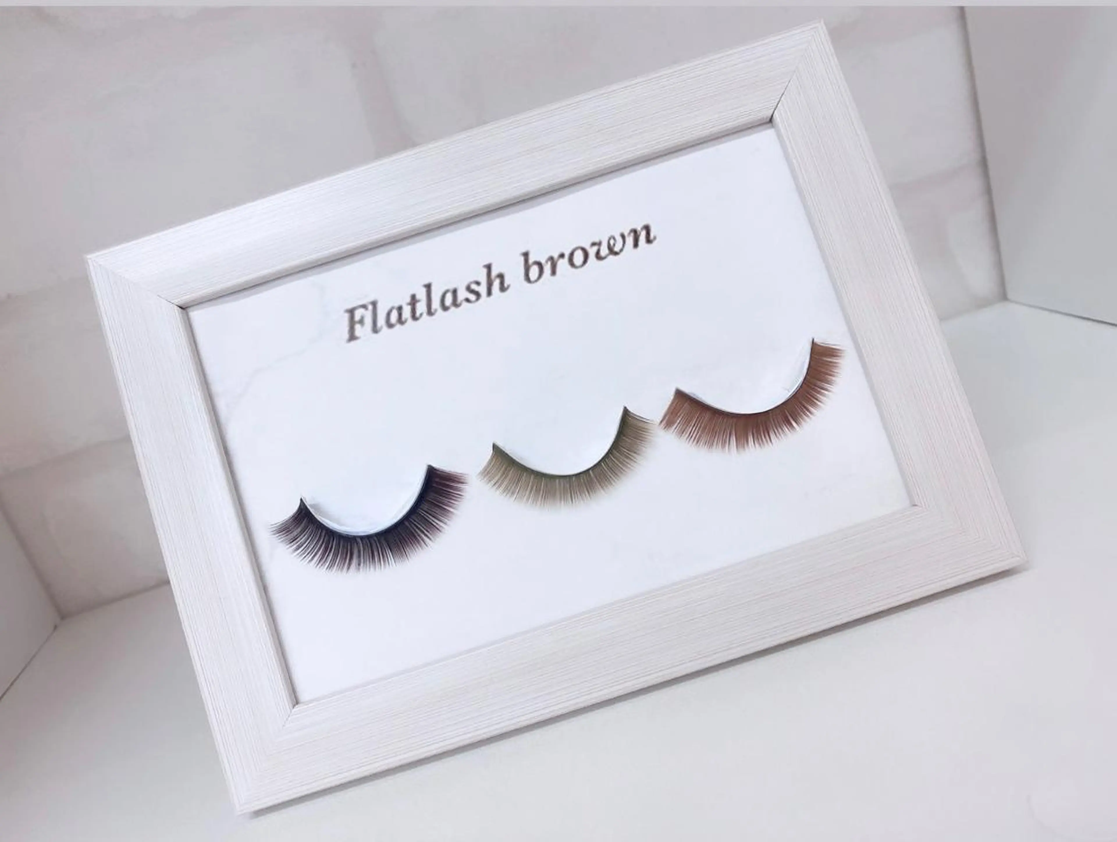 マツエク・マツパ カラーマツエク フラットラッシュ eminy lash 【エミニーラッシュ】のマツエク・マツパデザイン