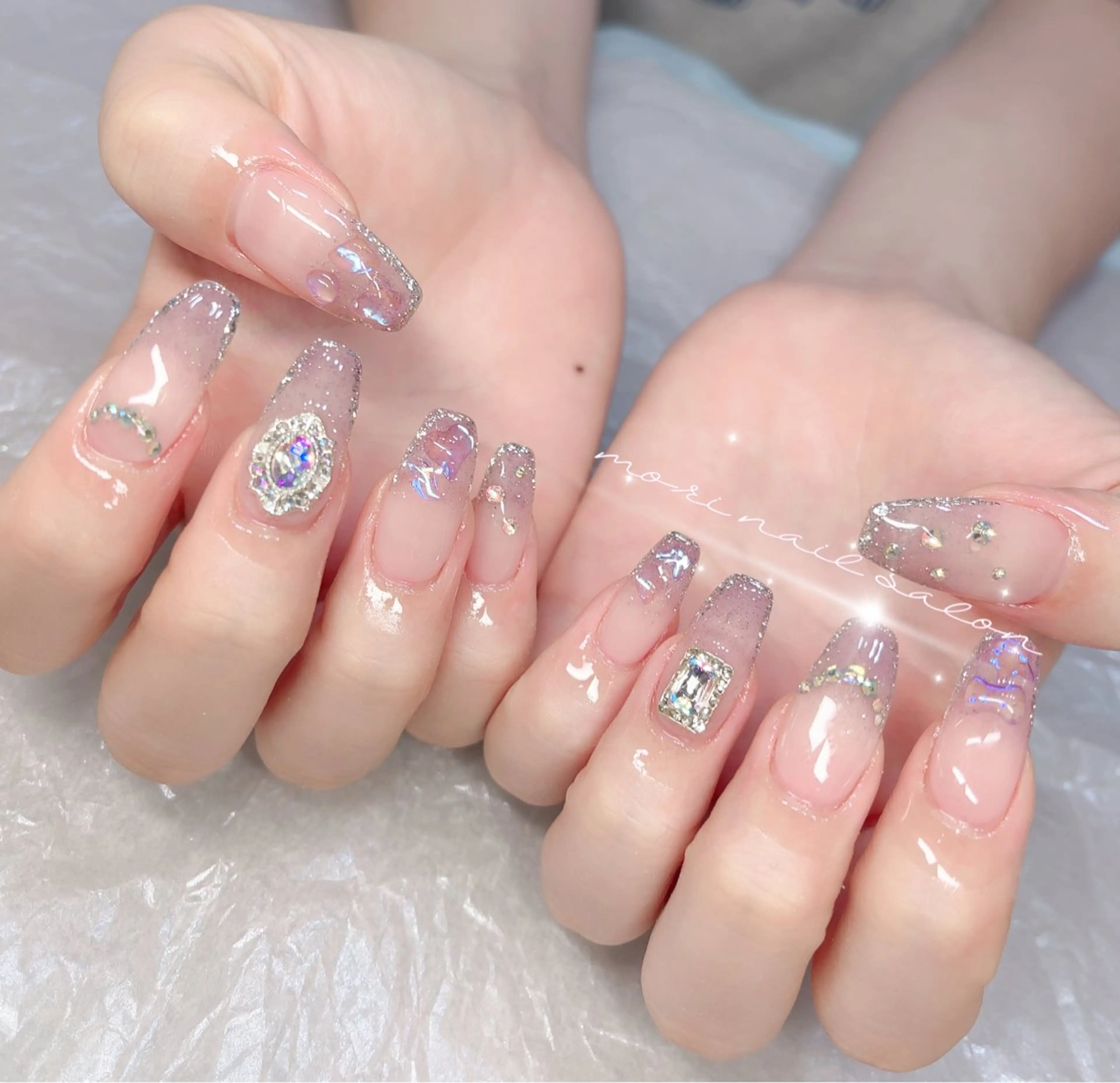 ネイル ハンドネイル 森 ネイルサロンのネイルデザイン