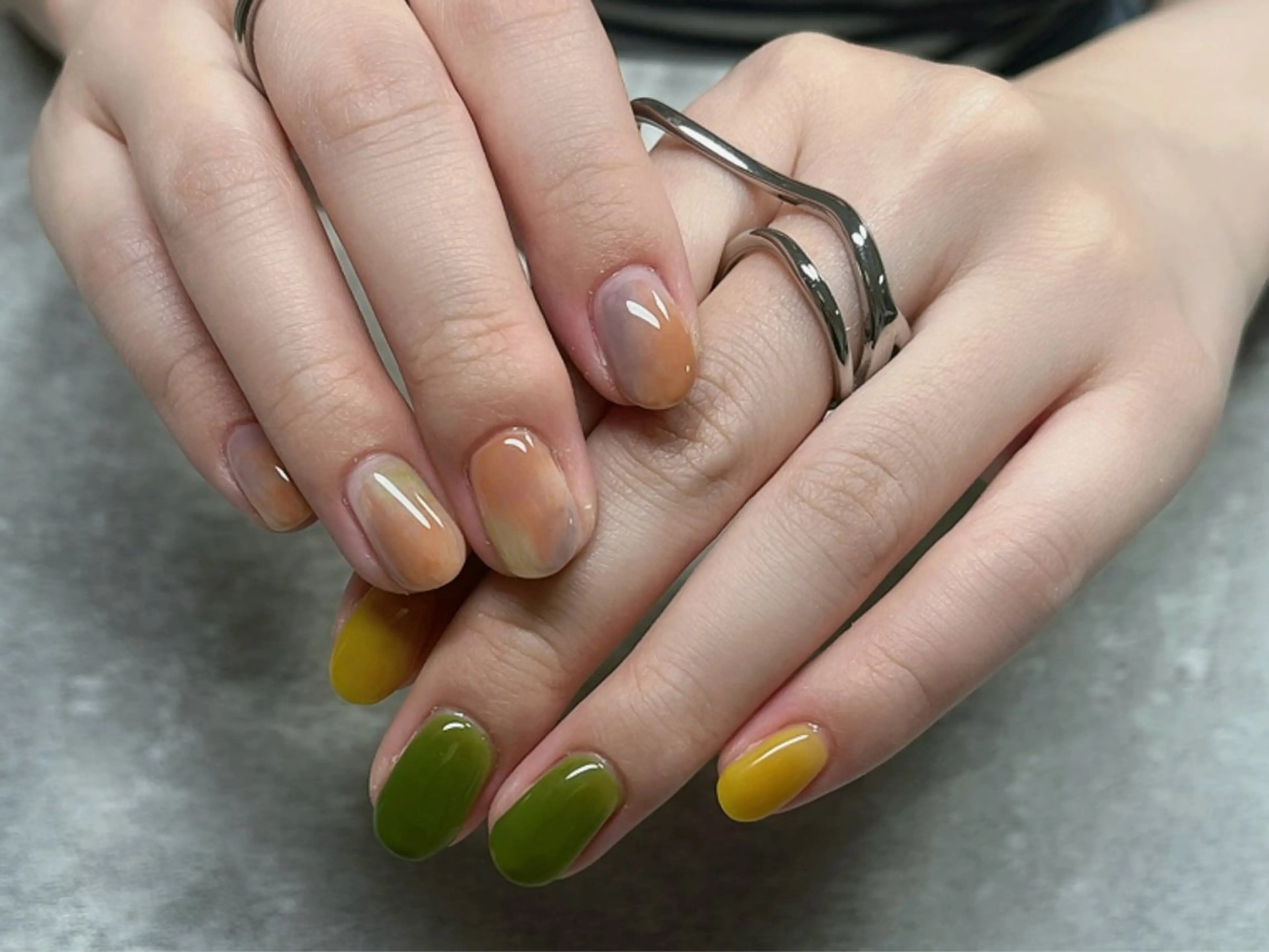 ネイル Protea きぬがわ らむのネイルデザイン